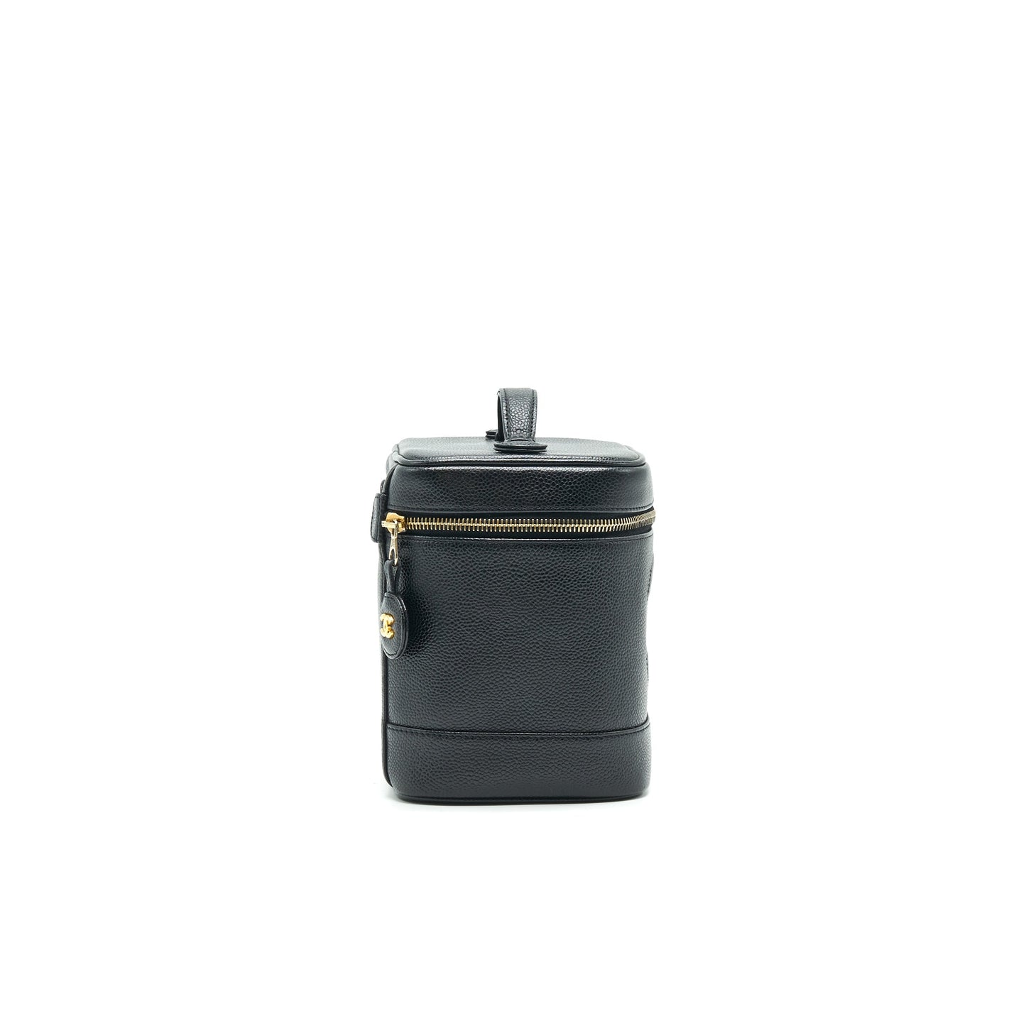 Chanel   Vanity Case Caviar Black GHW