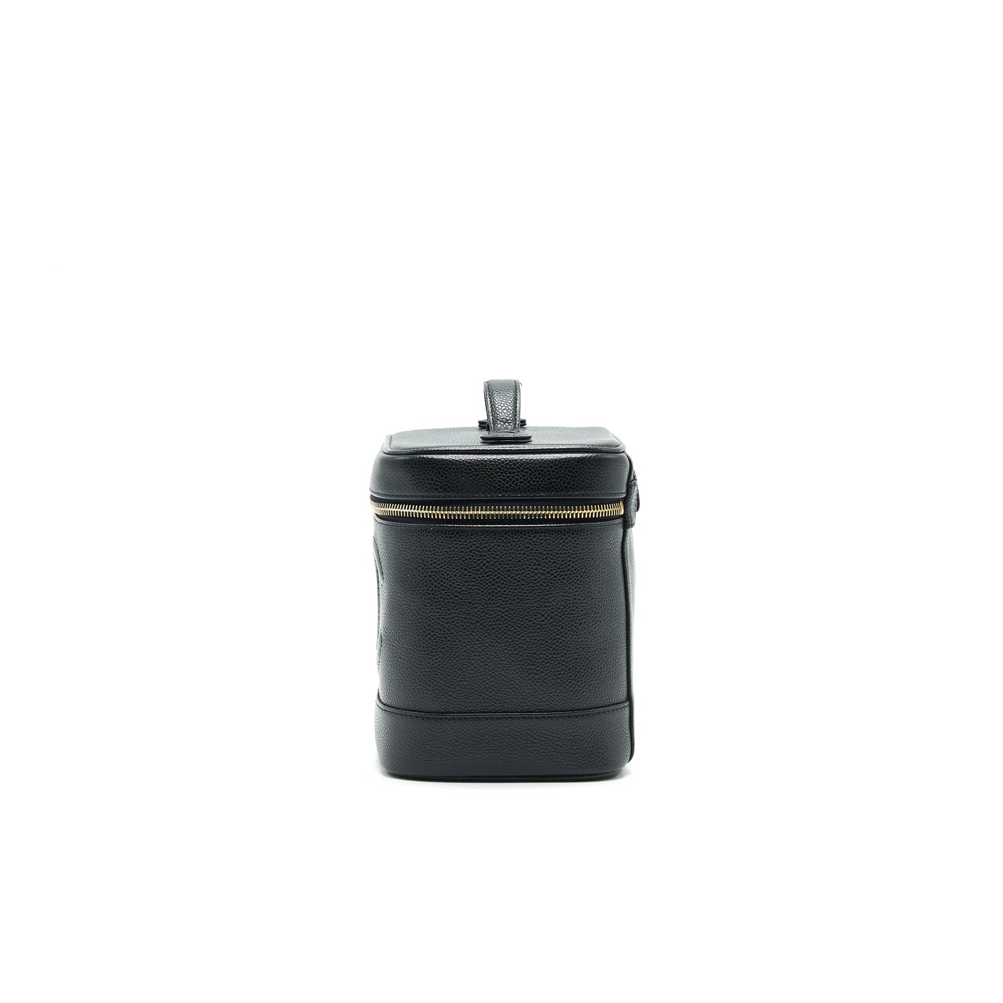 Chanel   Vanity Case Caviar Black GHW