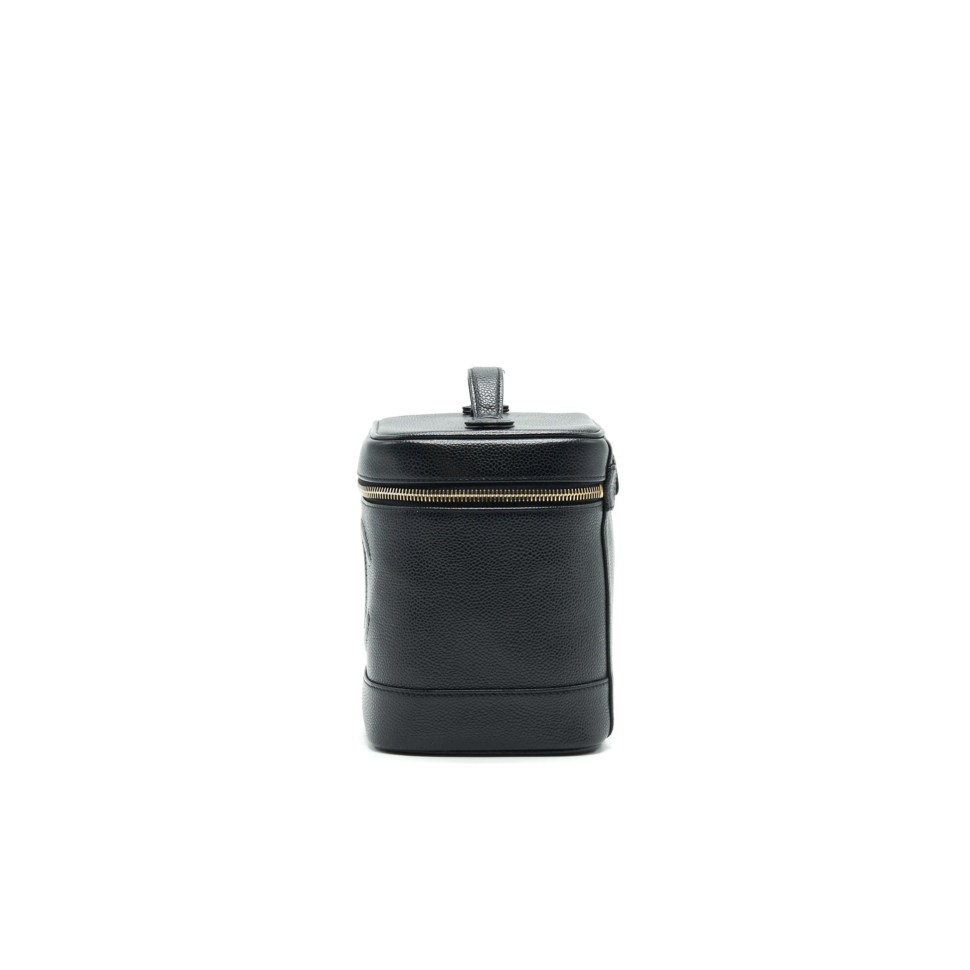Chanel   Vanity Case Caviar Black GHW