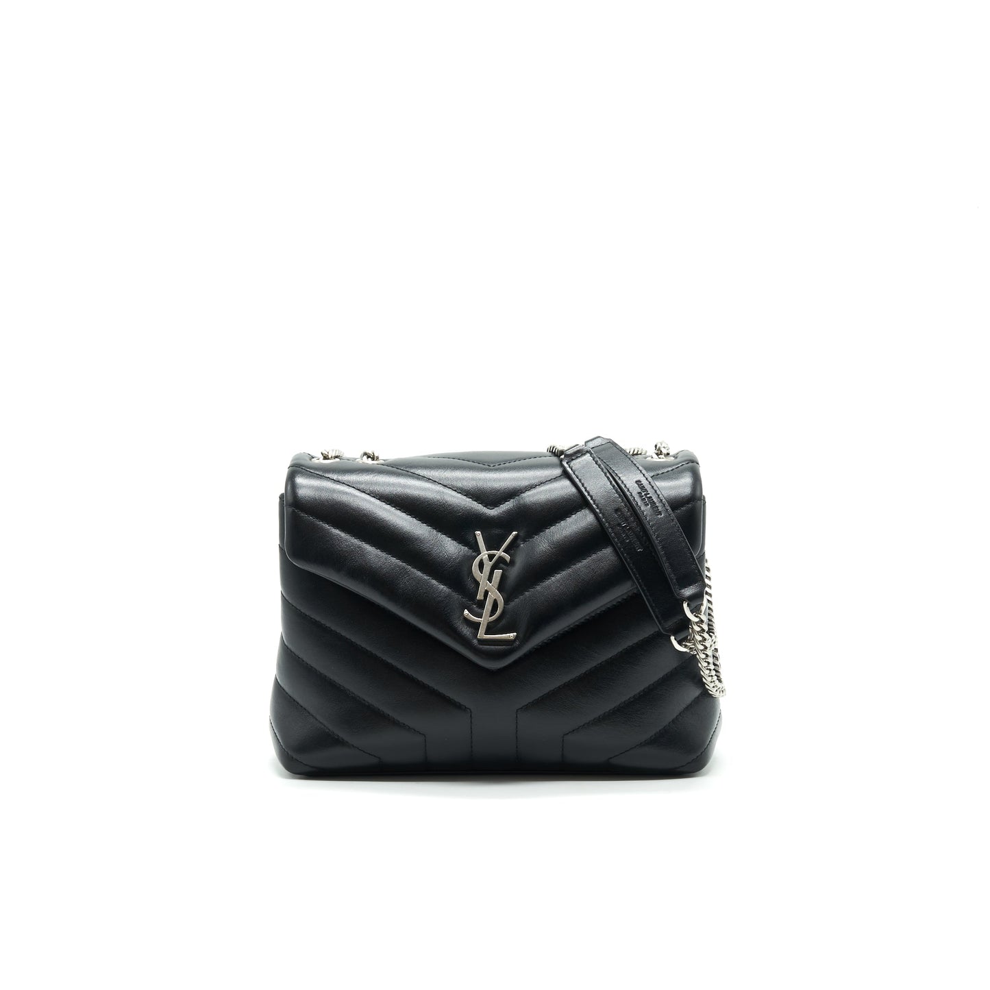 YSL Saint Laurent Saint Laurent Loulou Purse Travel Bag Black Small
