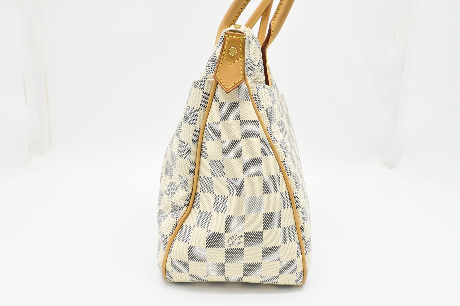Louis Vuitton Figheri Azur Damier Canvas Handbag