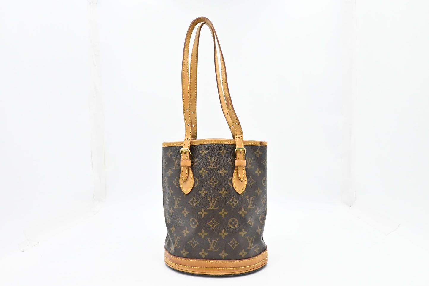 Louis Vuitton Bucket PM Monogram Canvas Bucket Bag Canvas 6