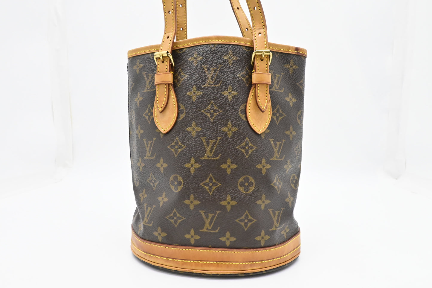 Louis Vuitton Bucket PM Monogram Canvas Bucket Bag Canvas 6