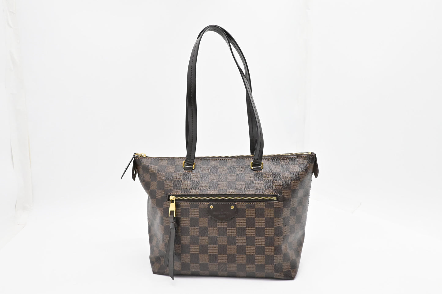 Louis Vuitton Iena PM Ebene Damier Canvas Handbag