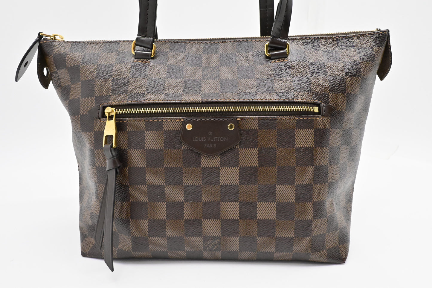 Louis Vuitton Iena PM Ebene Damier Canvas Handbag