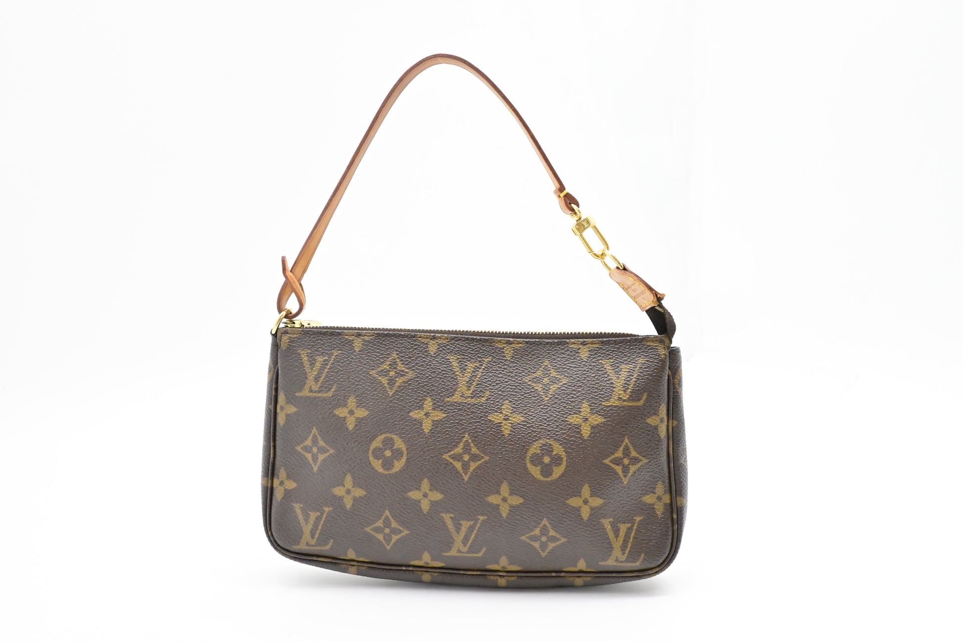 Louis Vuitton Pochette Accessoires Monogram Canvas Clutch Bag Canvas 6