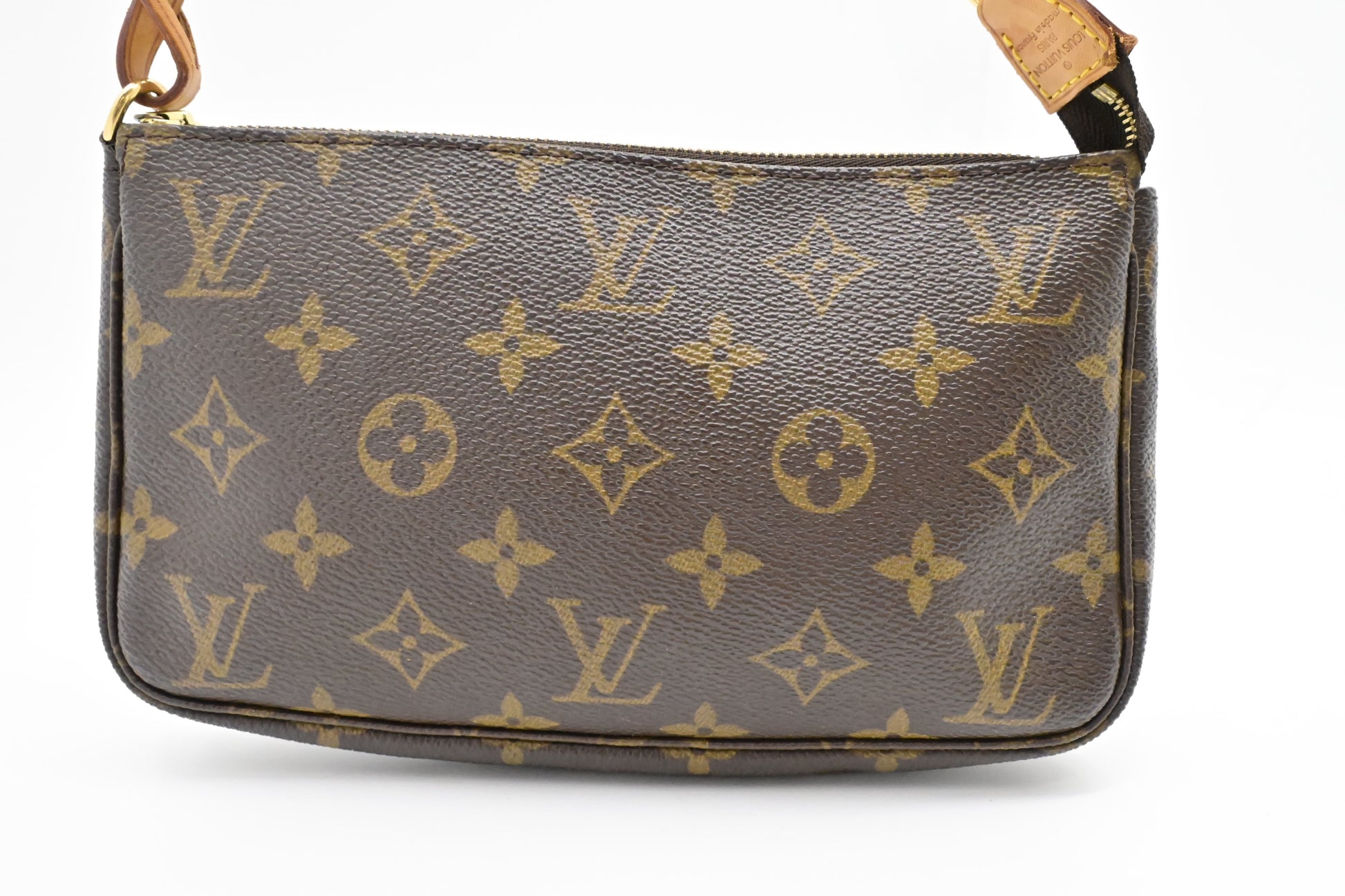 Louis Vuitton Pochette Accessoires Monogram Canvas Clutch Bag Canvas 6