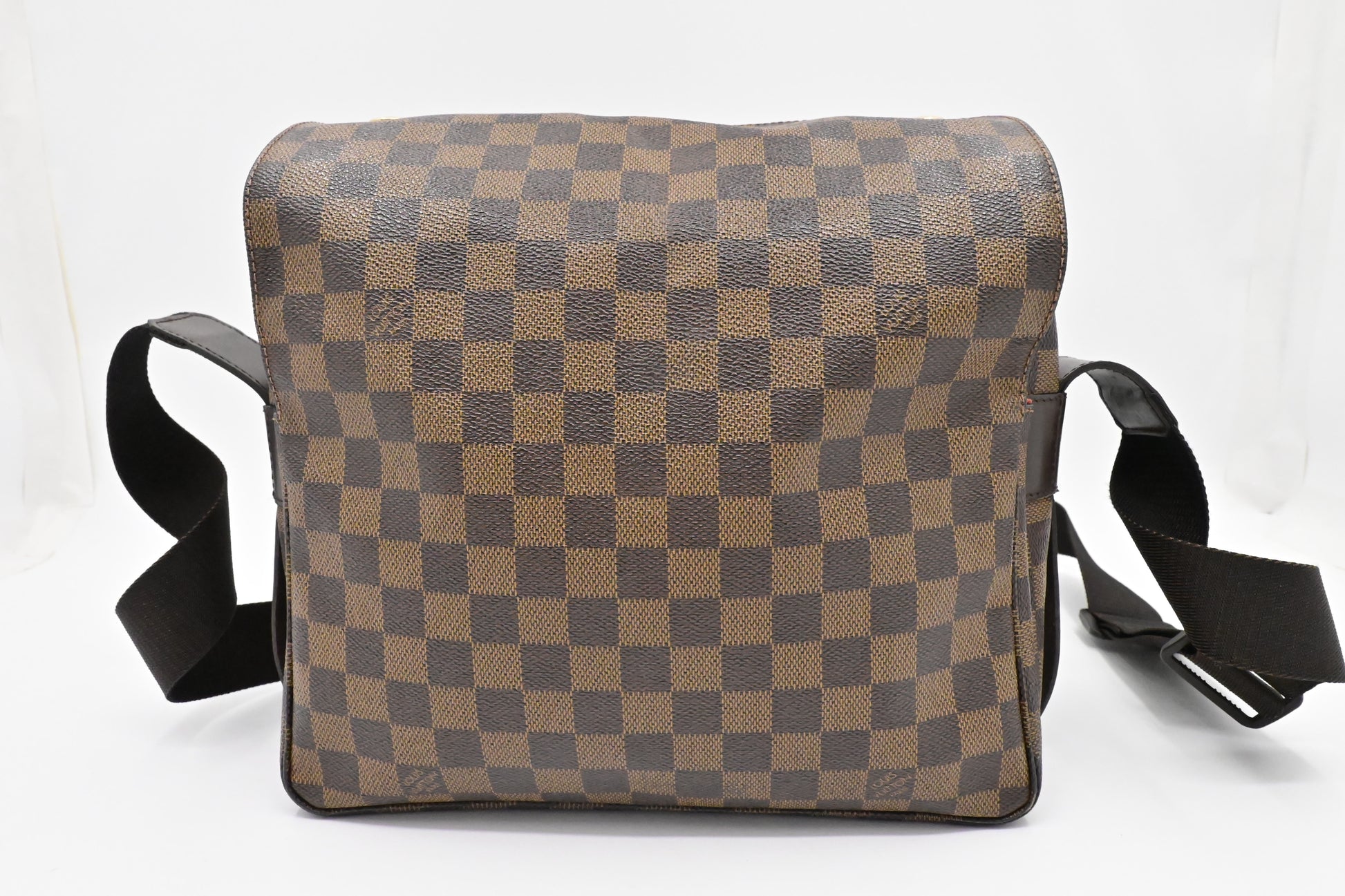 Louis Vuitton Naviglio Ebene Damier Canvas Handbag Canvas 1