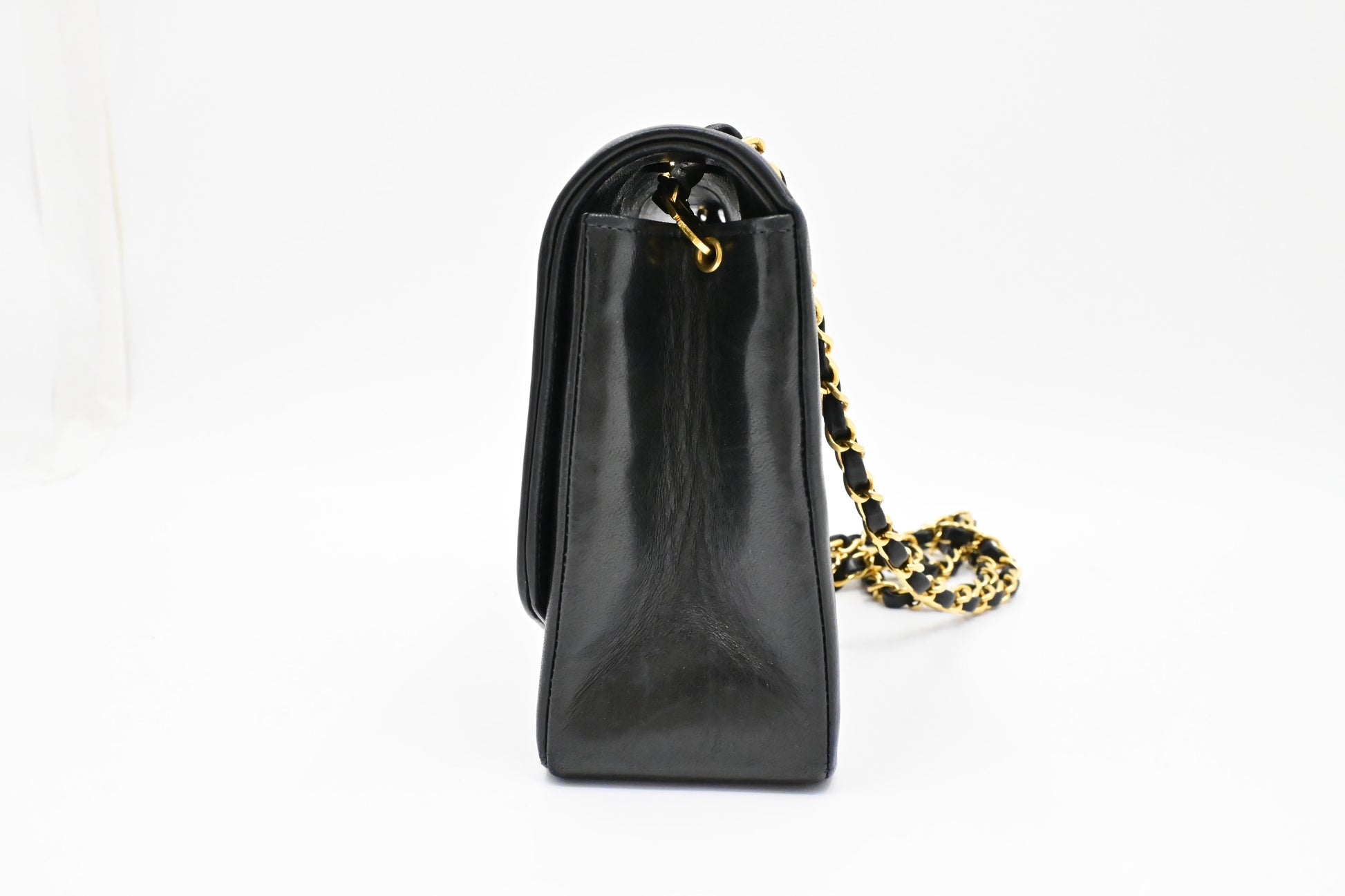 Chanel Diana Black Leather Handbag