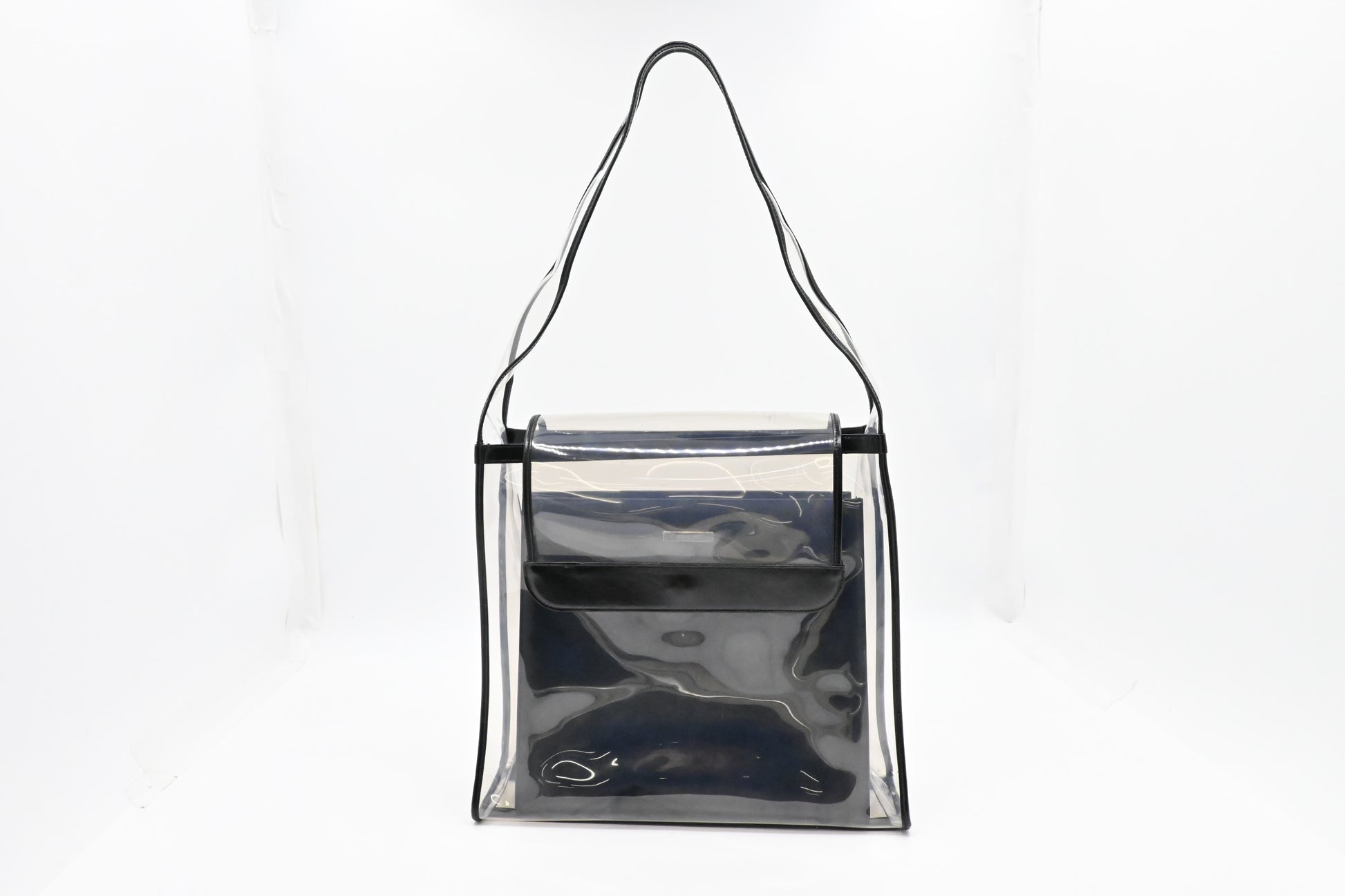 Gucci Clear Vinyl Shoulder Bag