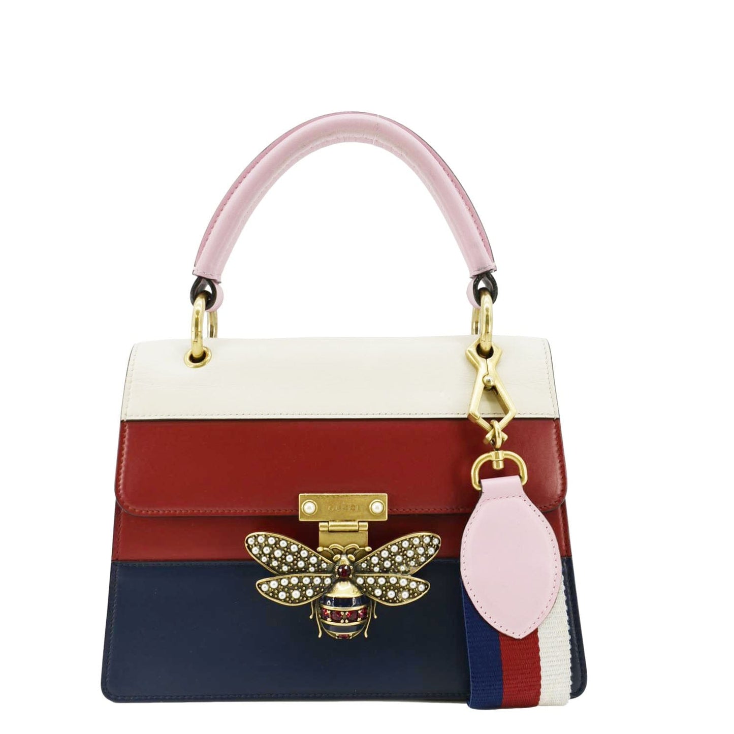 Gucci Queen Margaret Bee Blind For Love Shoulder Leather Shoulder Bag
