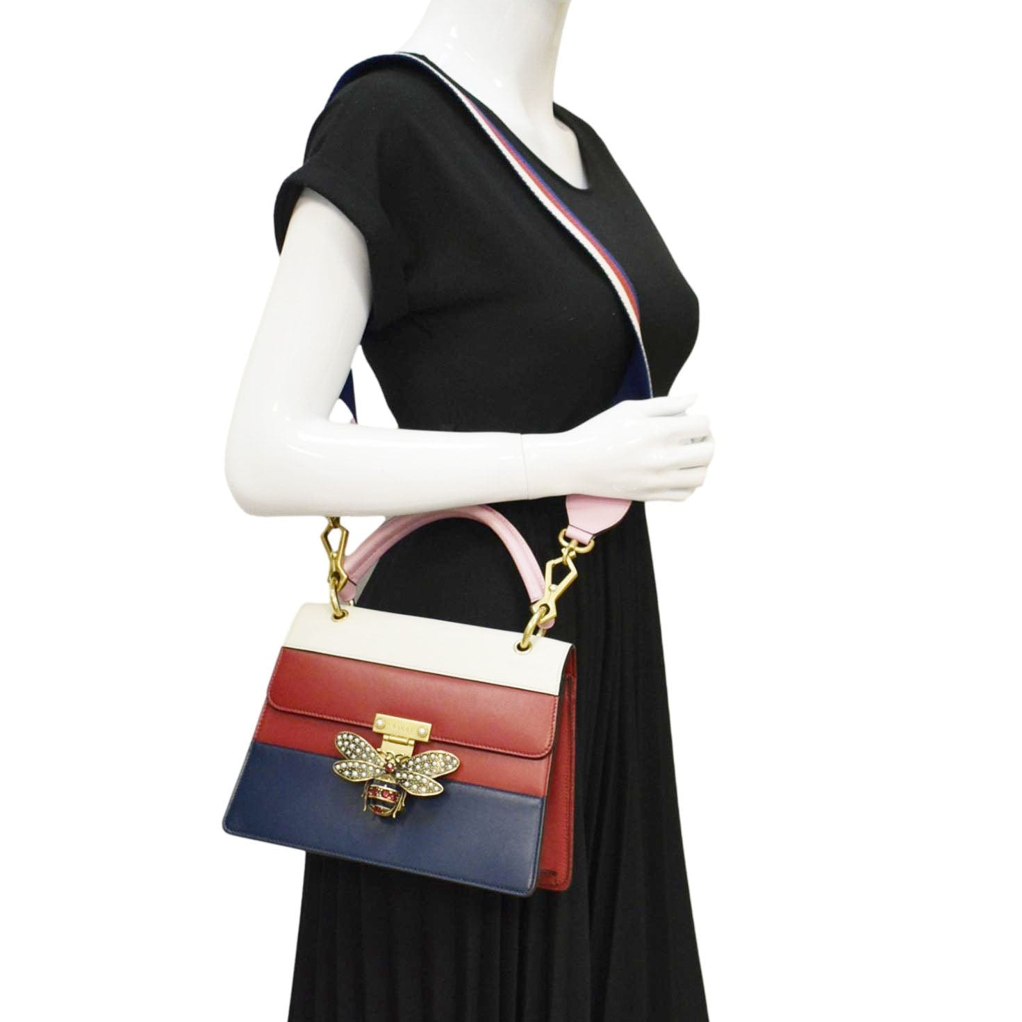 Gucci Queen Margaret Bee Blind For Love Shoulder Leather Shoulder Bag
