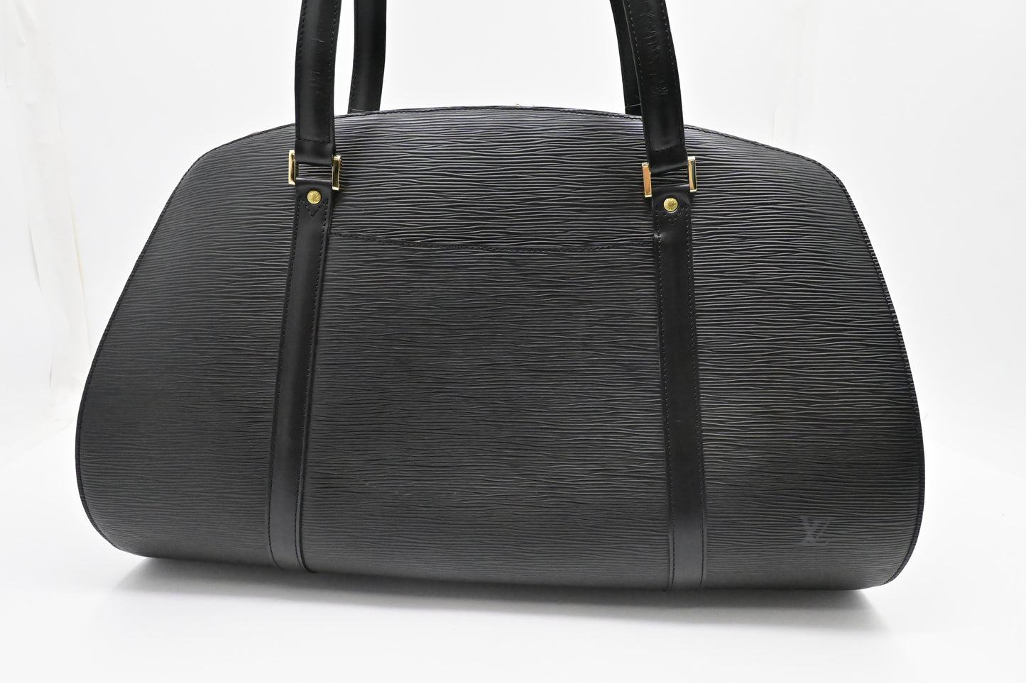 Louis Vuitton Solferino Black GM Leather Epi Handbag