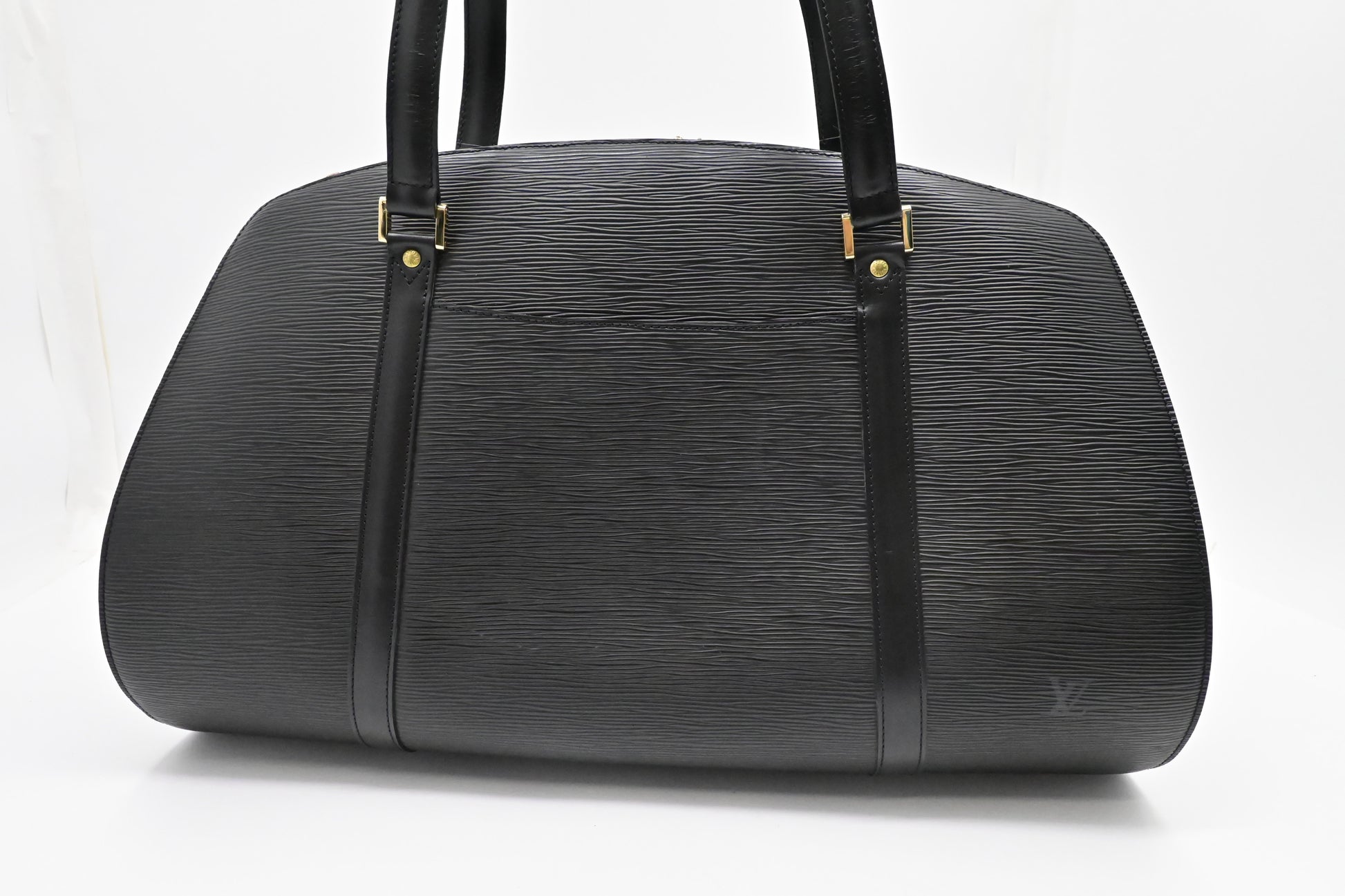 Louis Vuitton Solferino Black GM Leather Epi Handbag