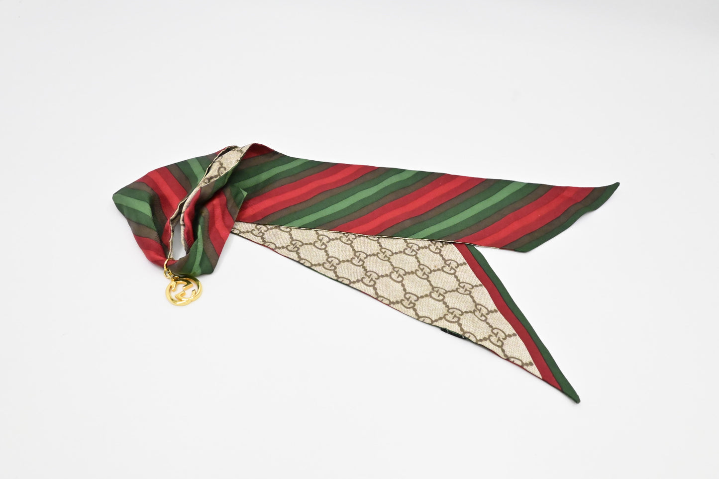 Gucci Bandeau GG Silk Travel Bag