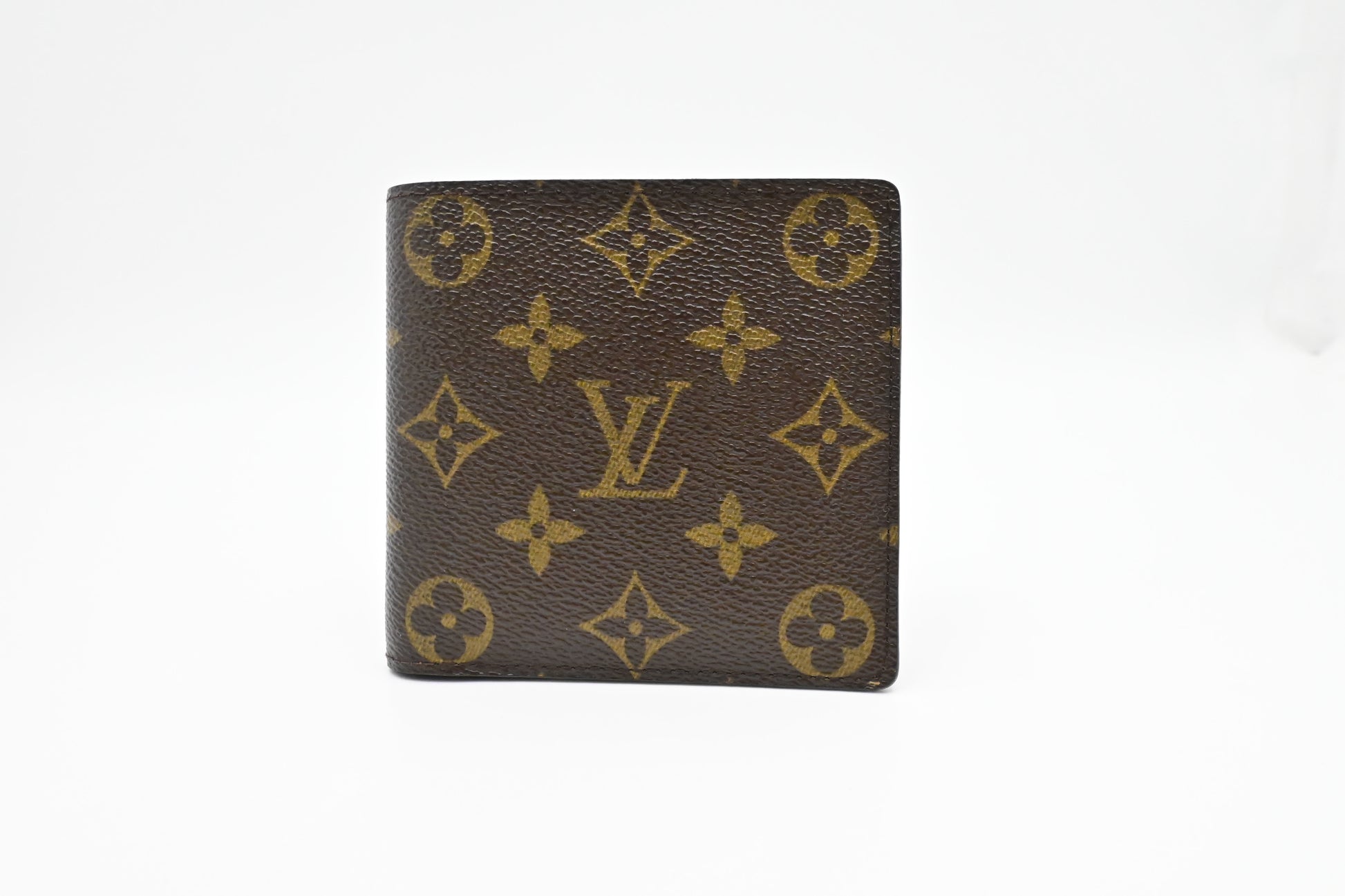 Louis Vuitton Bifold Monogram Canvas Wallet Case Canvas 3