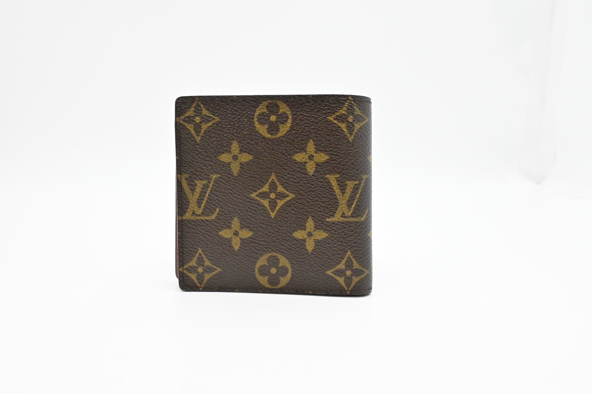 Louis Vuitton Bifold Monogram Canvas Wallet Case Canvas 3