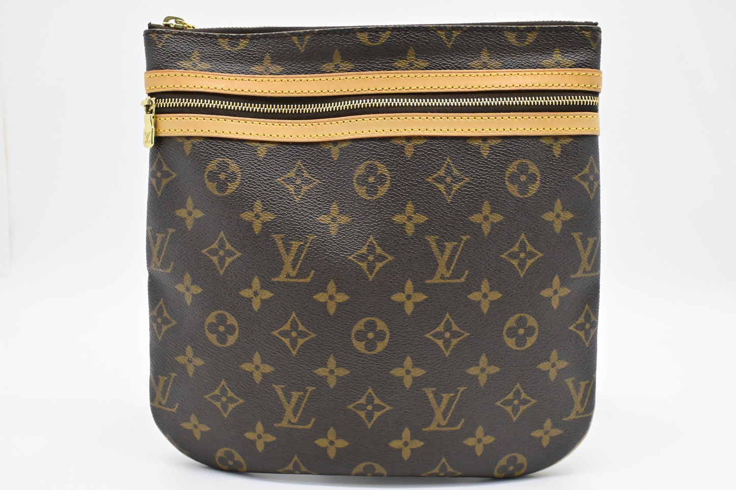 Louis Vuitton Pochette Bosphore Monogram Canvas Clutch Bag