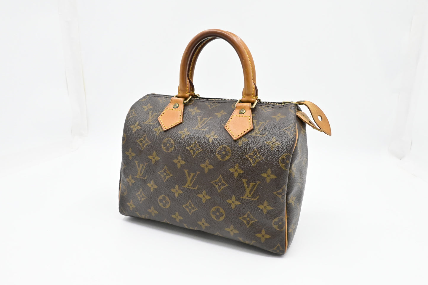 Louis Vuitton Speedy 25 Monogram Canvas Handbag Canvas 3