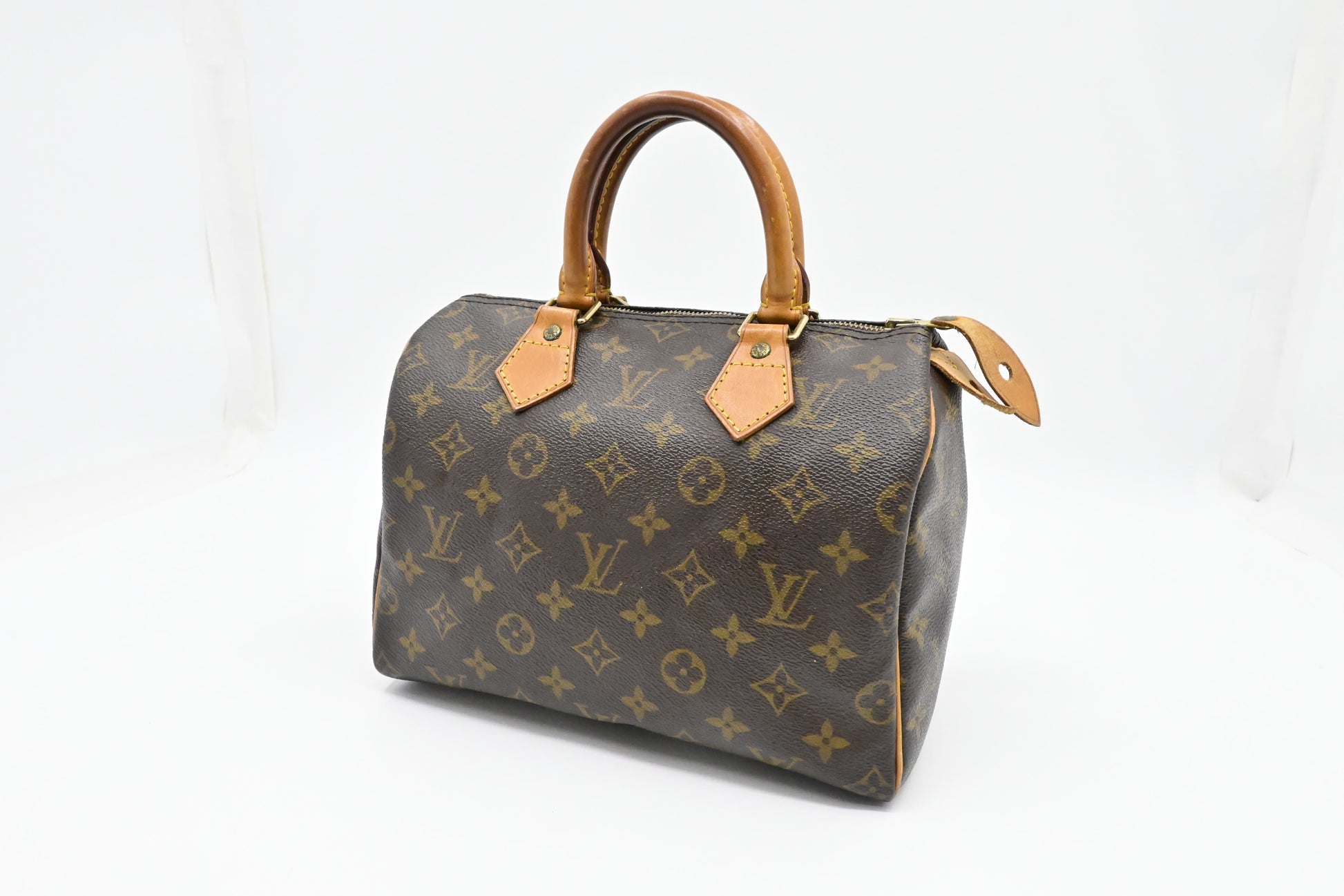 Louis Vuitton Speedy 25 Monogram Canvas Handbag Canvas 3