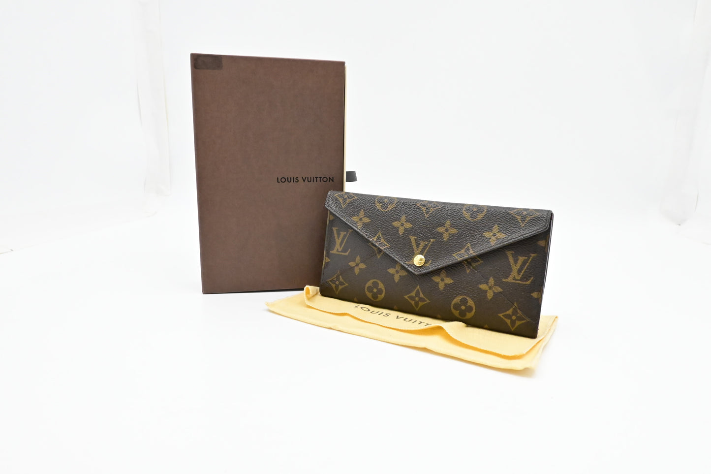 Louis Vuitton Origami Long Monogram Canvas Wallet Case