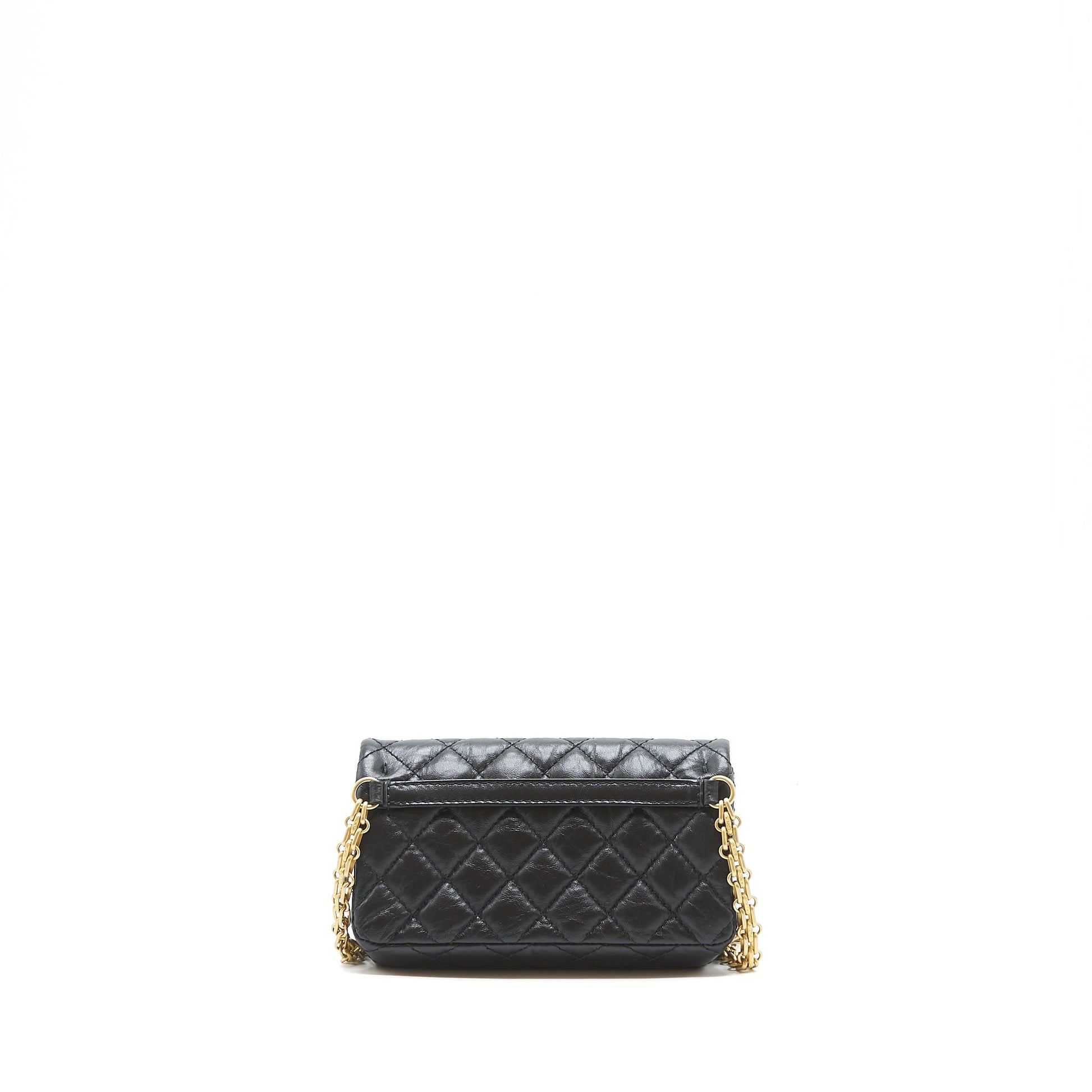 Chanel 2.55 Reissue waist Belt GHW Black
