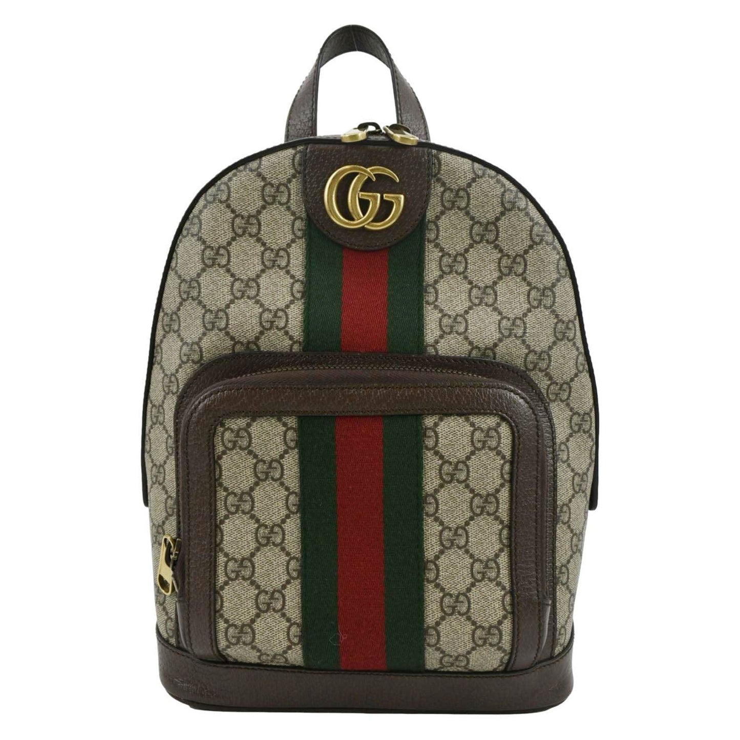 Gucci Ophidia Supreme Backpack Canvas Beige
