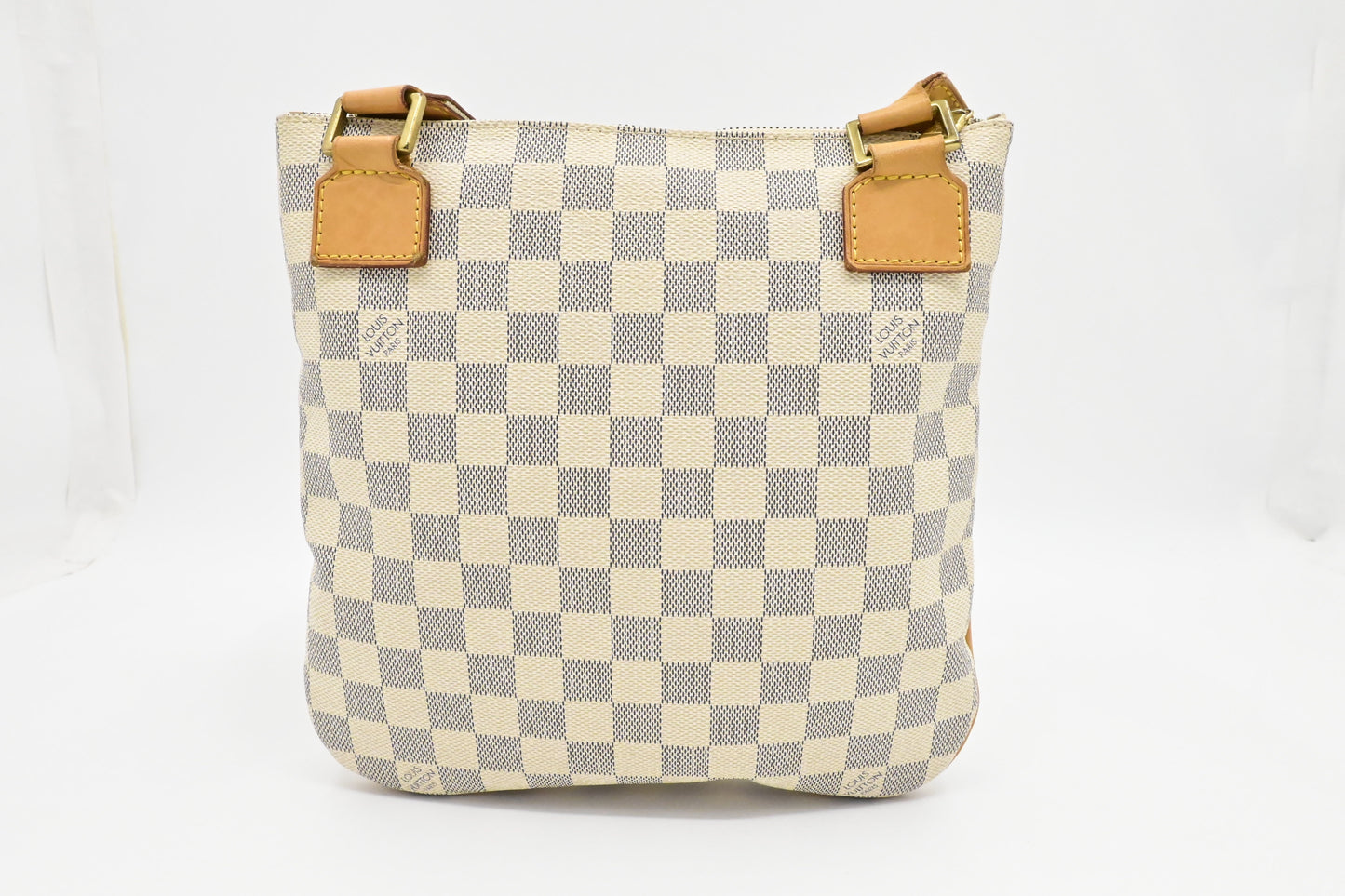 Louis Vuitton Pochette Bosphore Azur Damier Canvas Clutch Bag