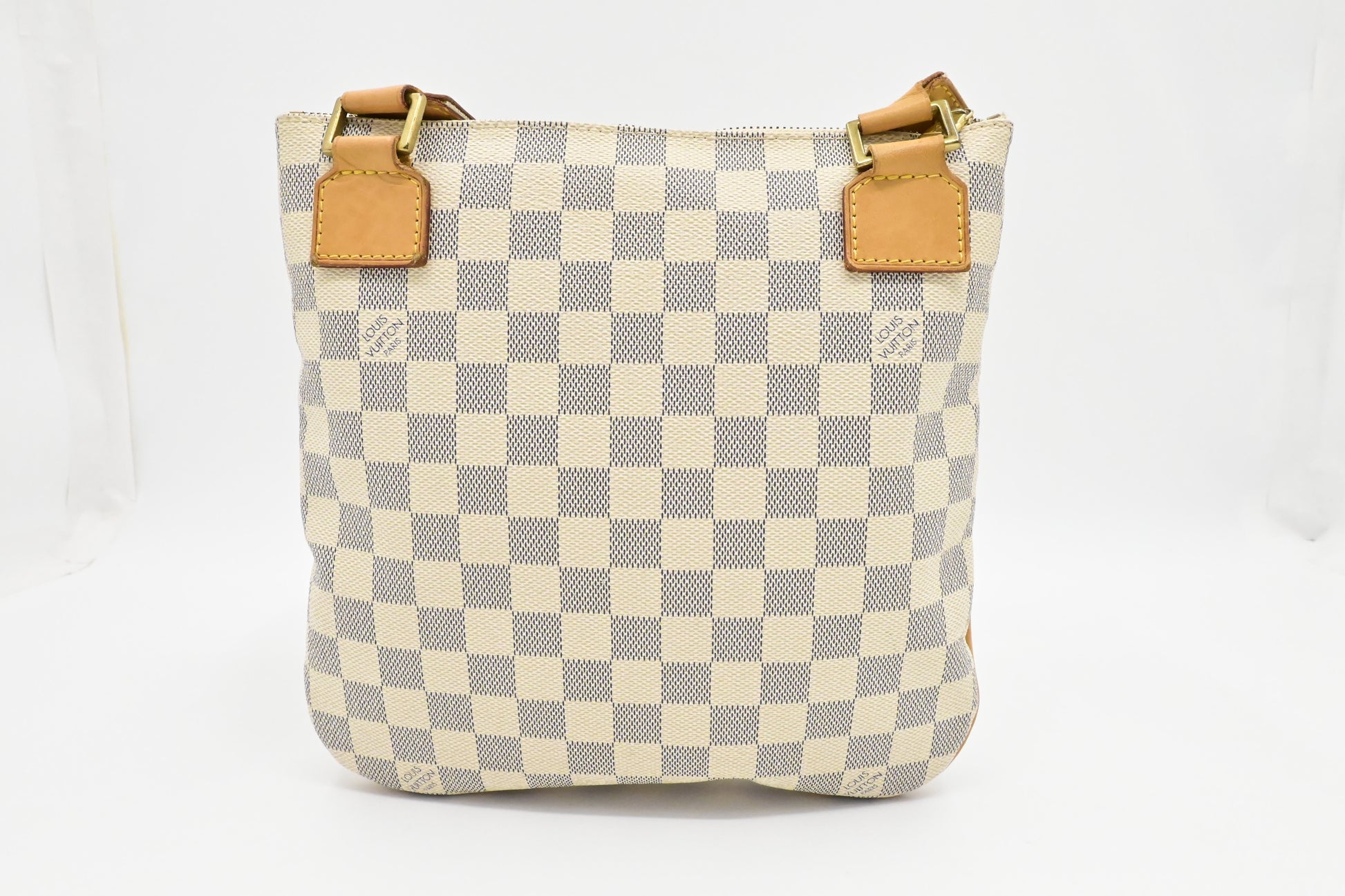 Louis Vuitton Pochette Bosphore Azur Damier Canvas Clutch Bag