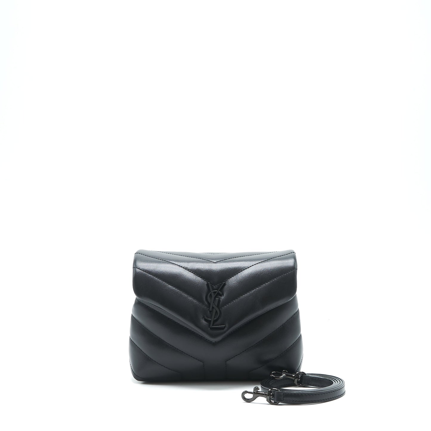 YSL Saint Laurent Lou Lou Toy Purse So Travel Bag Black