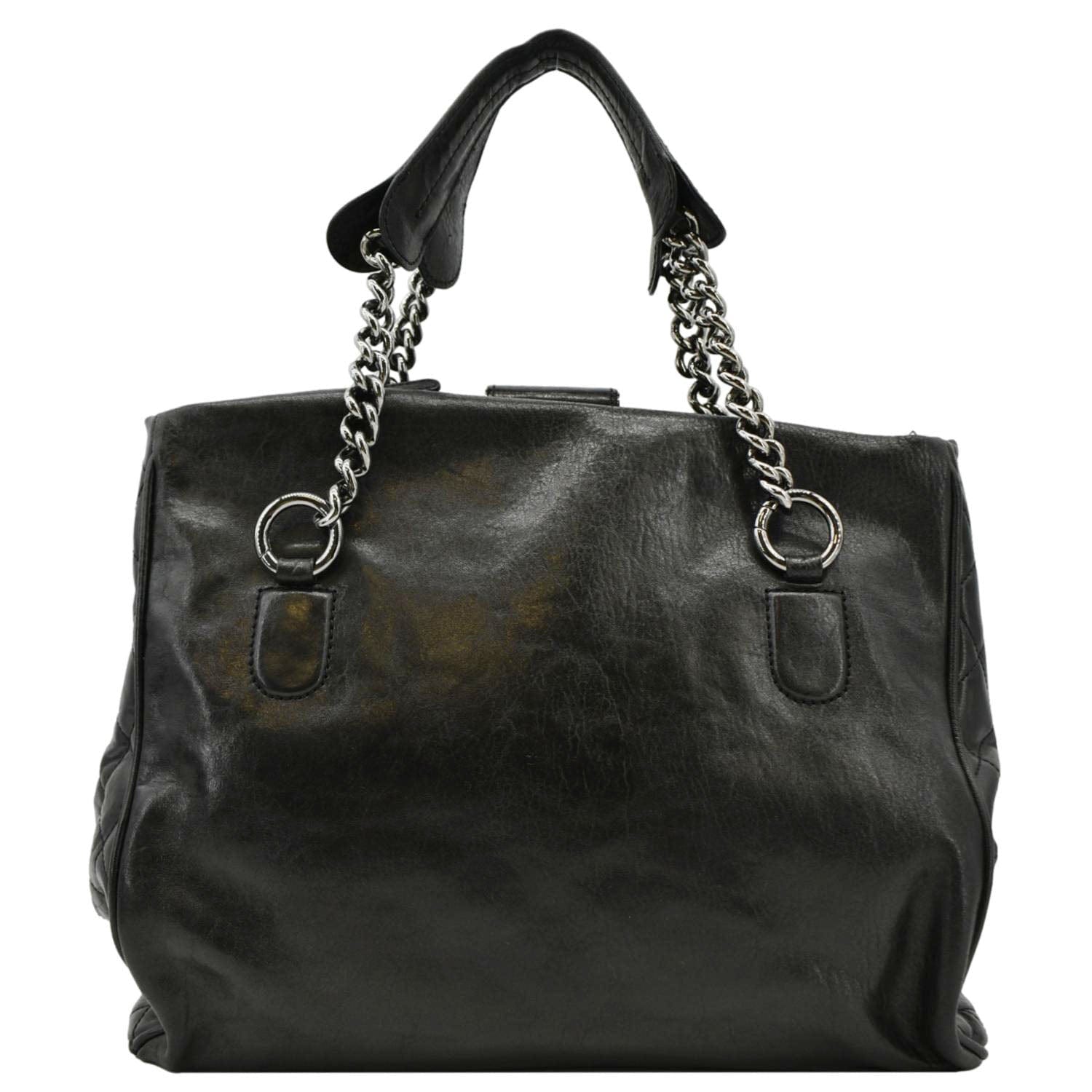 Chanel Perfect Day Leather Black Travel Bag