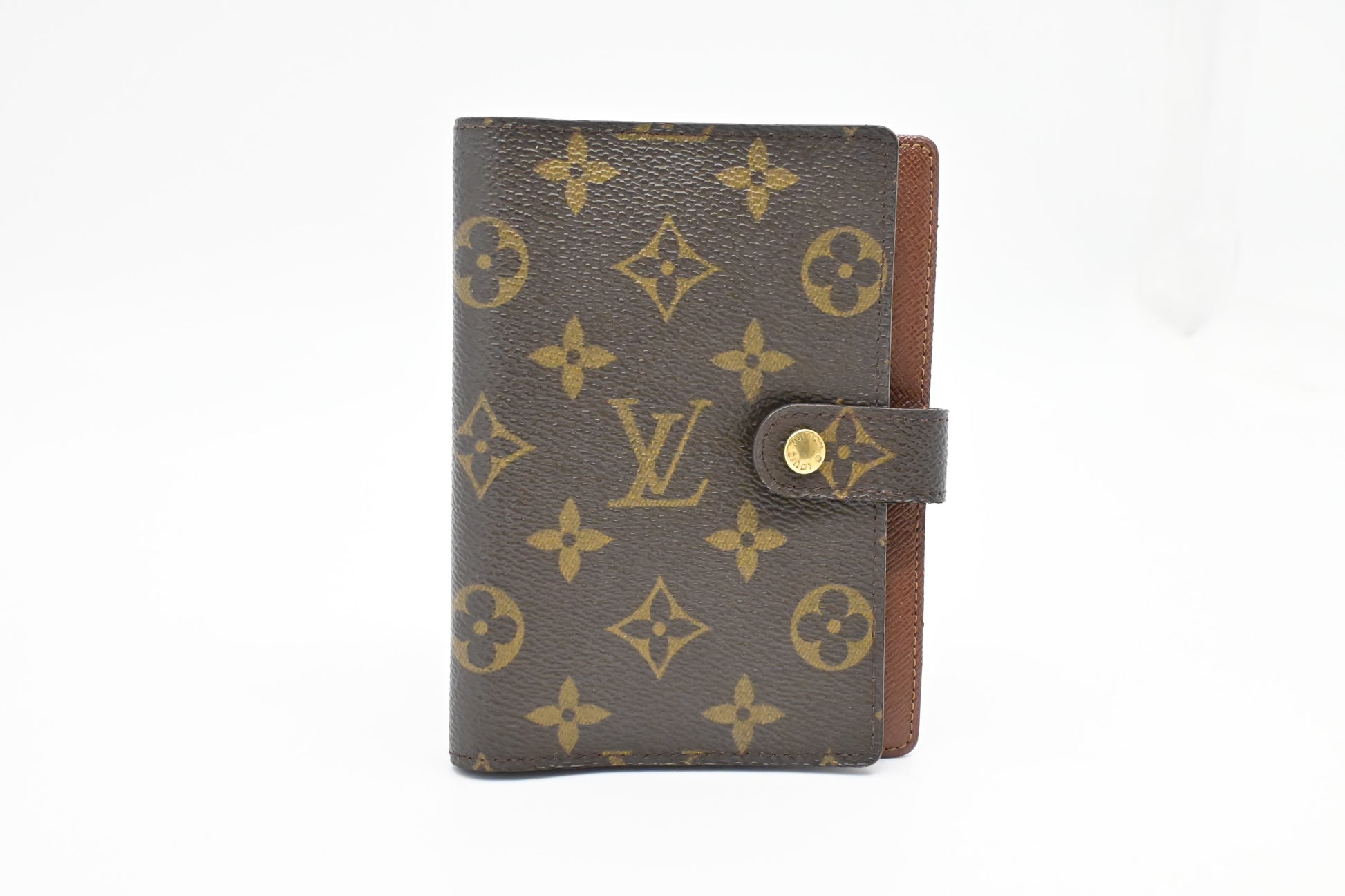 Louis Vuitton Agenda PM Monogram Canvas Handbag Canvas 6
