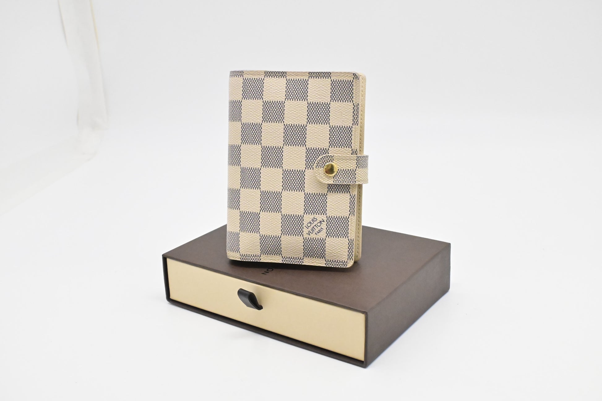 Louis Vuitton Agenda PM Azur Damier Canvas Handbag Canvas 1