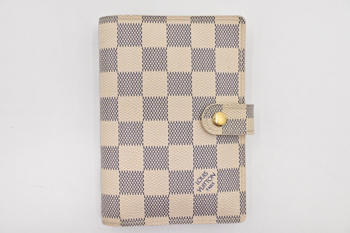Louis Vuitton Agenda PM Azur Damier Canvas Handbag Canvas 1