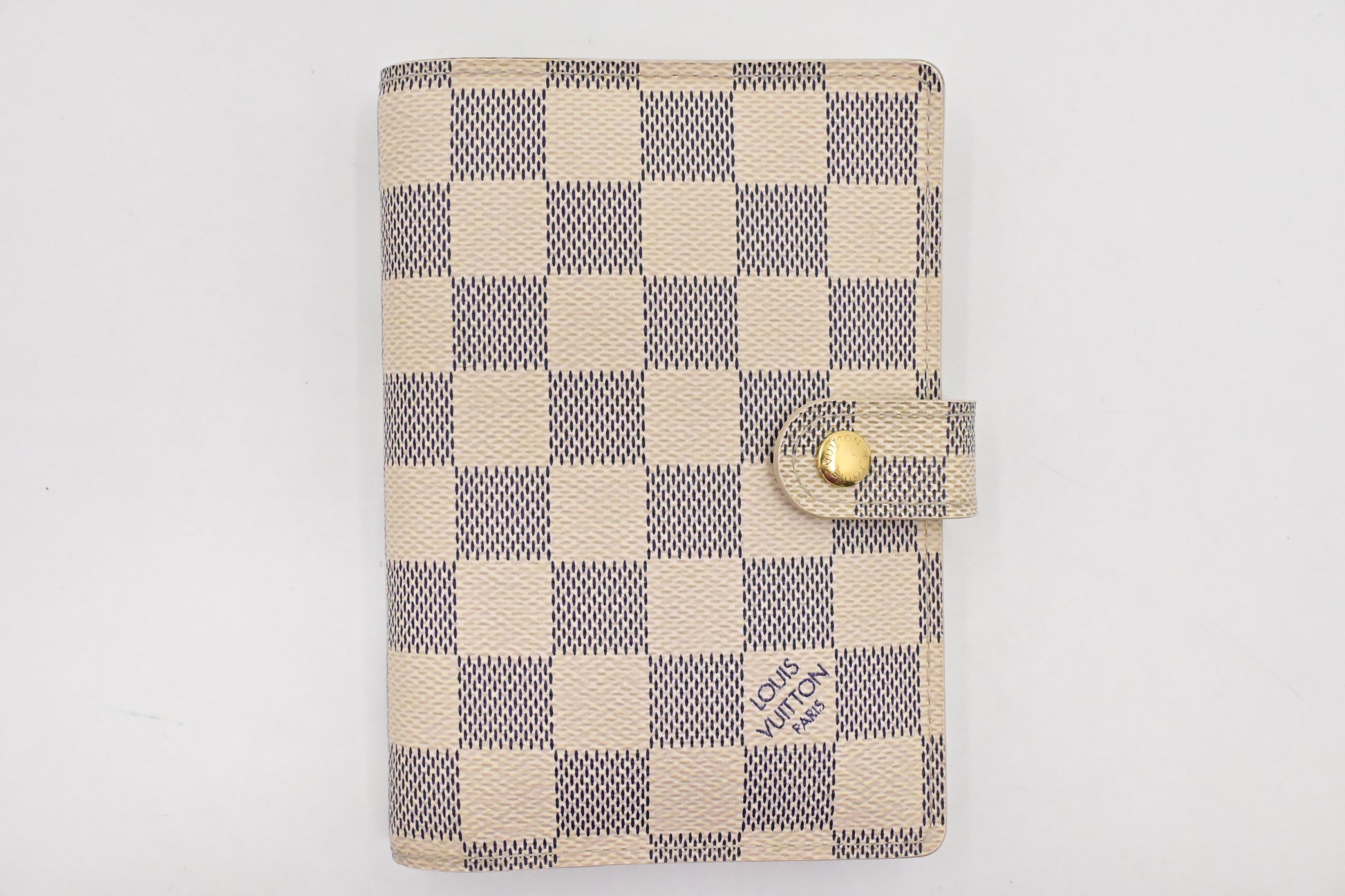 Louis Vuitton Agenda PM Azur Damier Canvas Handbag Canvas 1