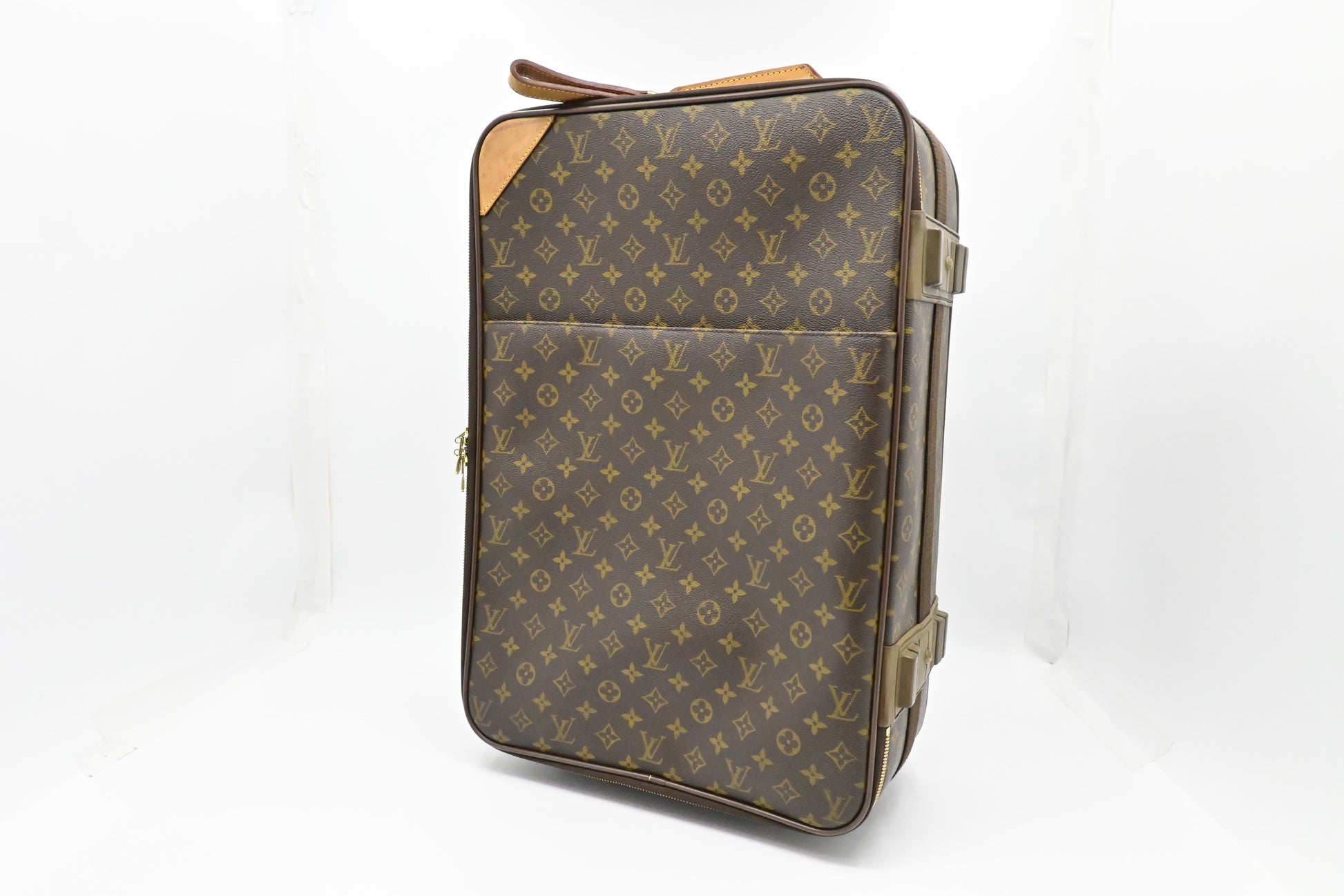 Louis Vuitton Pegase 55 Monogram Canvas Handbag Canvas 3