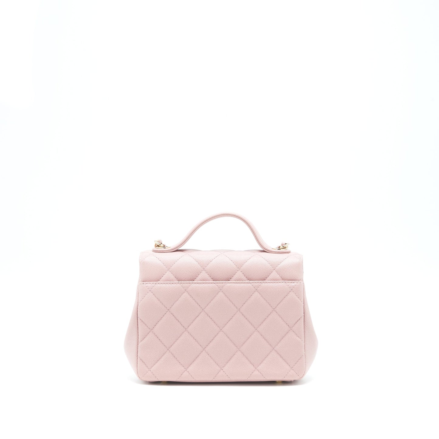 Chanel Business affinity flap Caviar Light LGHW Pink Small Shoulder Bag