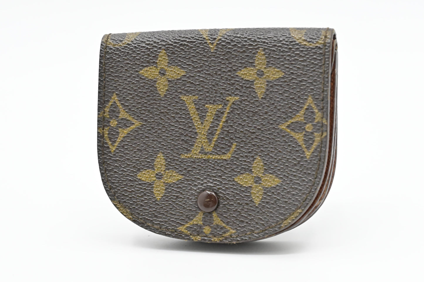 Louis Vuitton Gousset Coin Monogram Canvas Handbag