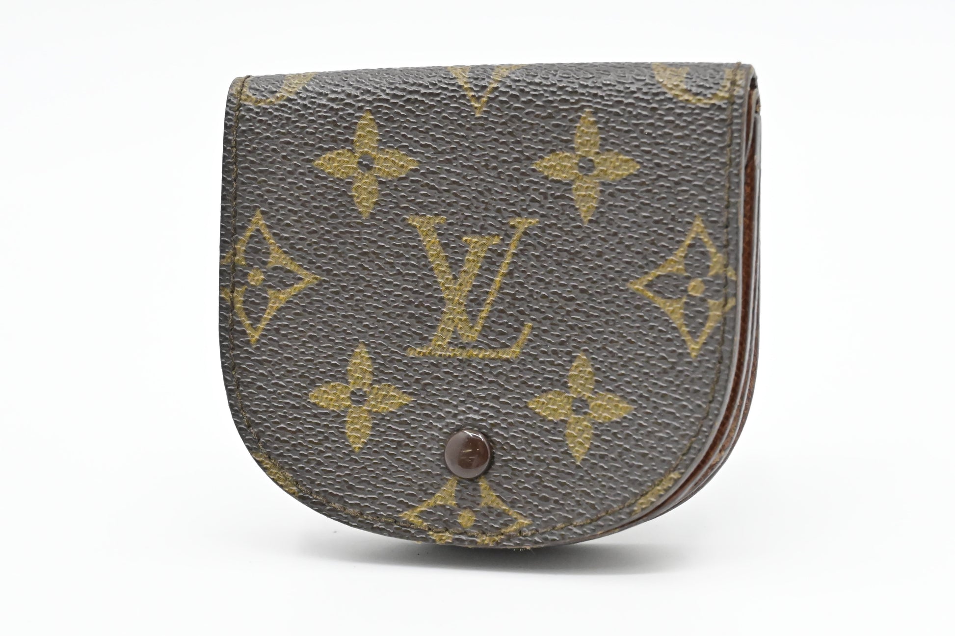 Louis Vuitton Gousset Coin Monogram Canvas Handbag