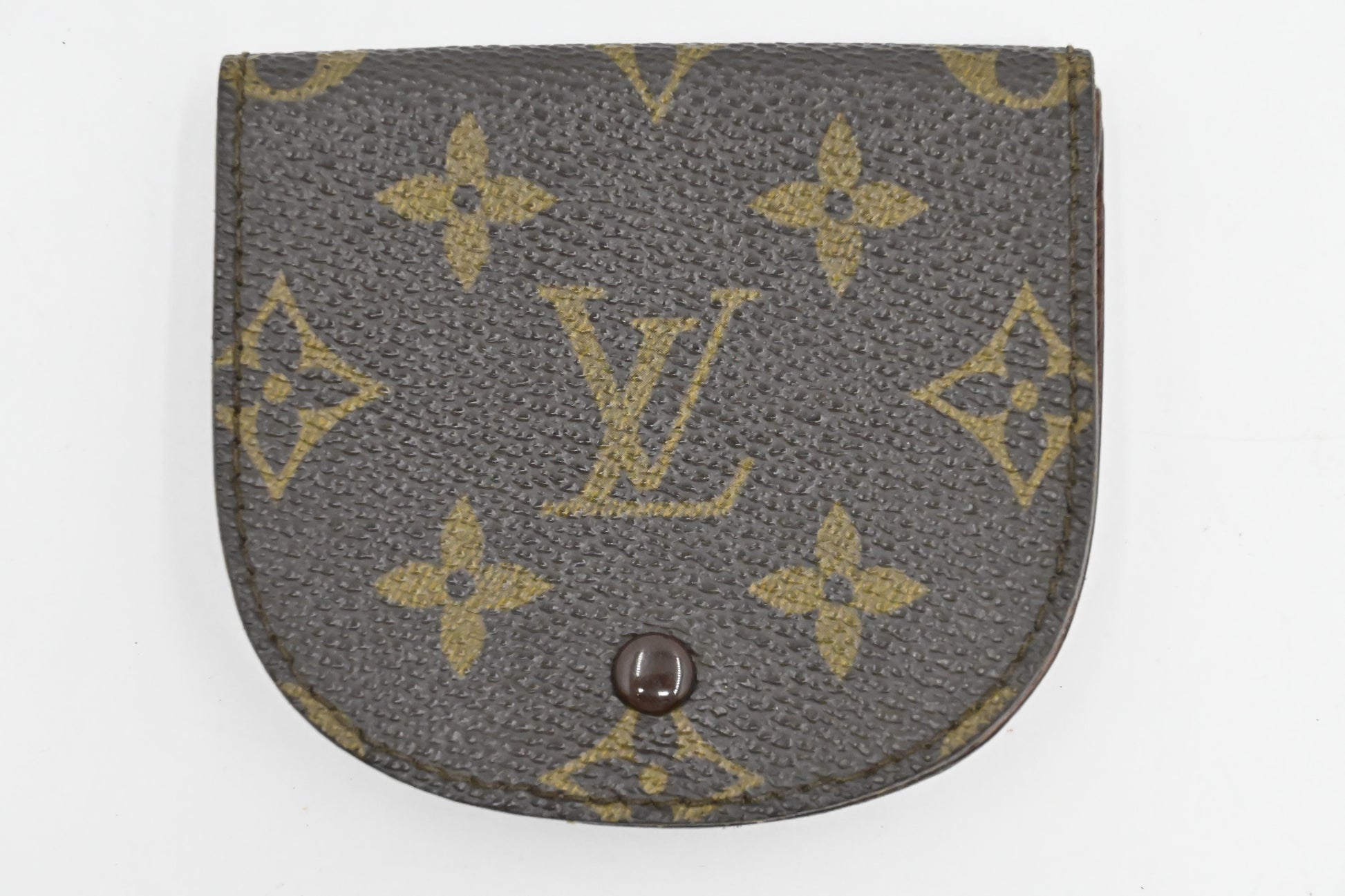 Louis Vuitton Gousset Coin Monogram Canvas Handbag