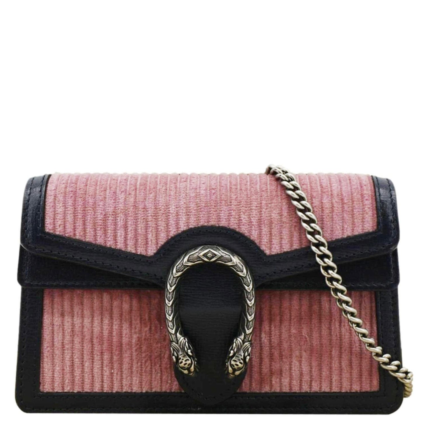 Gucci Dionysus Corduroy Crossbody Bag Pink Mini