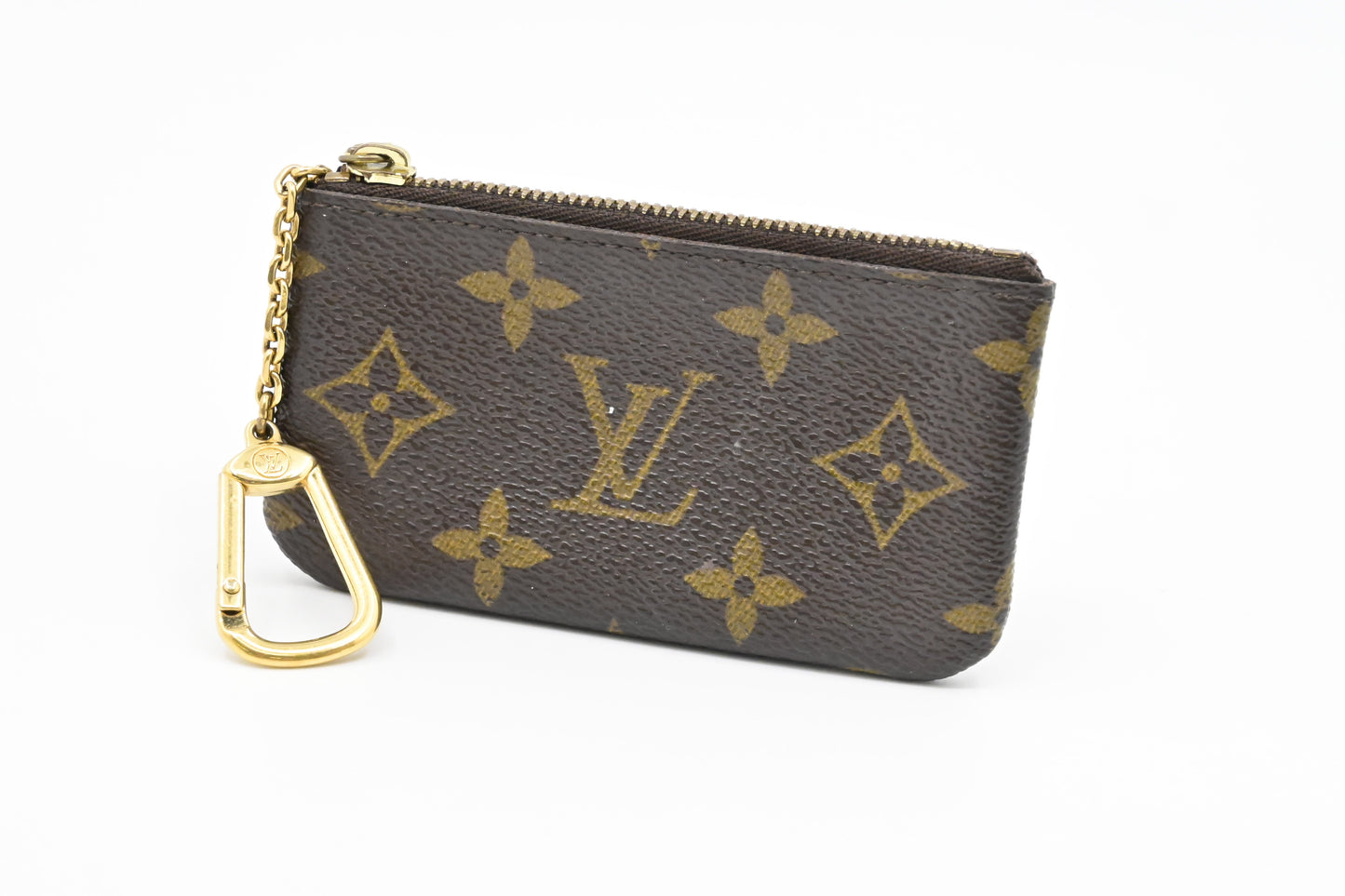 Louis Vuitton Pochette Cles Monogram Canvas Wallet Case