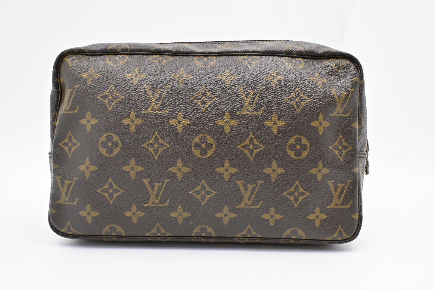Louis Vuitton Trousse 28 Monogram Canvas Handbag Canvas 4