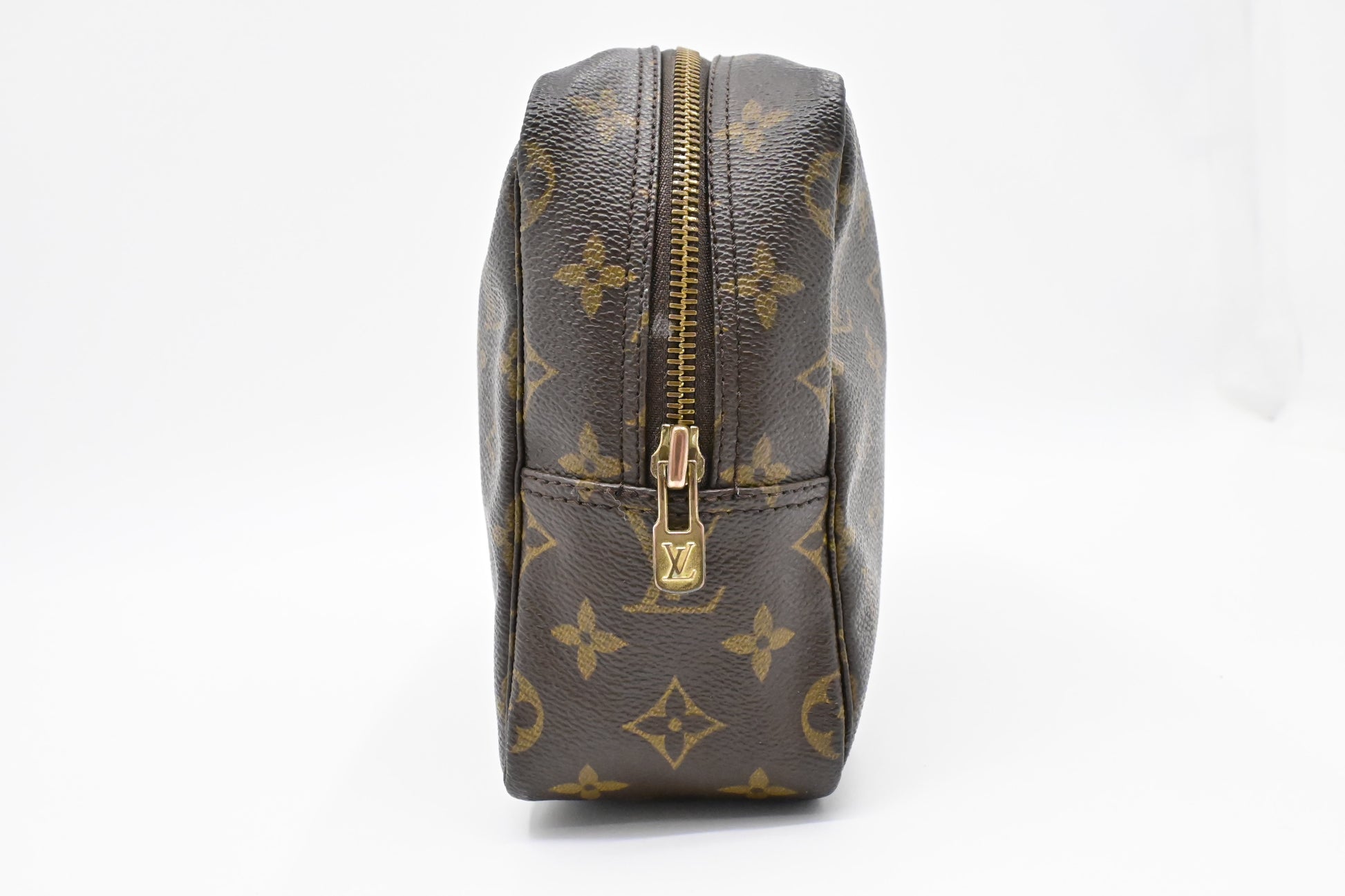 Louis Vuitton Trousse 28 Monogram Canvas Handbag Canvas 4
