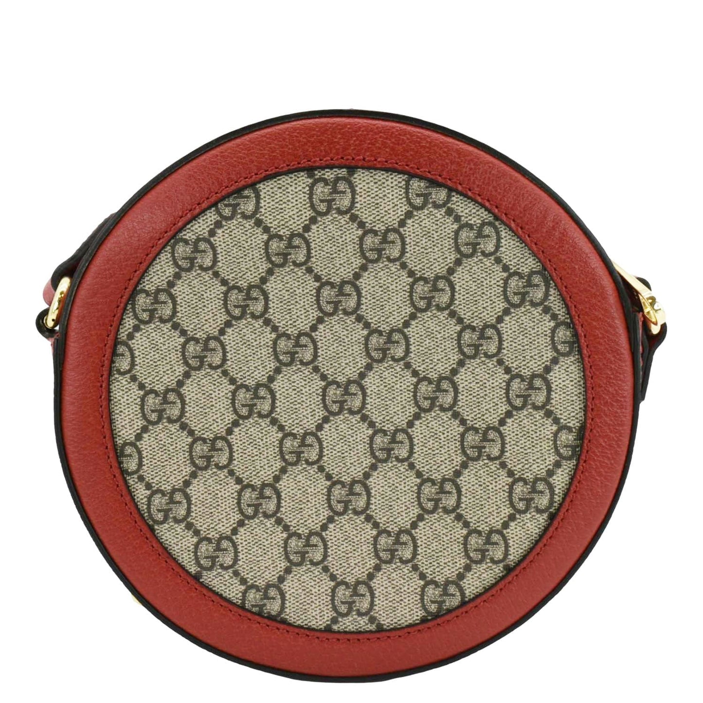 Gucci Ophidia Apple Round Supreme Crossbody Bag Canvas Monogram