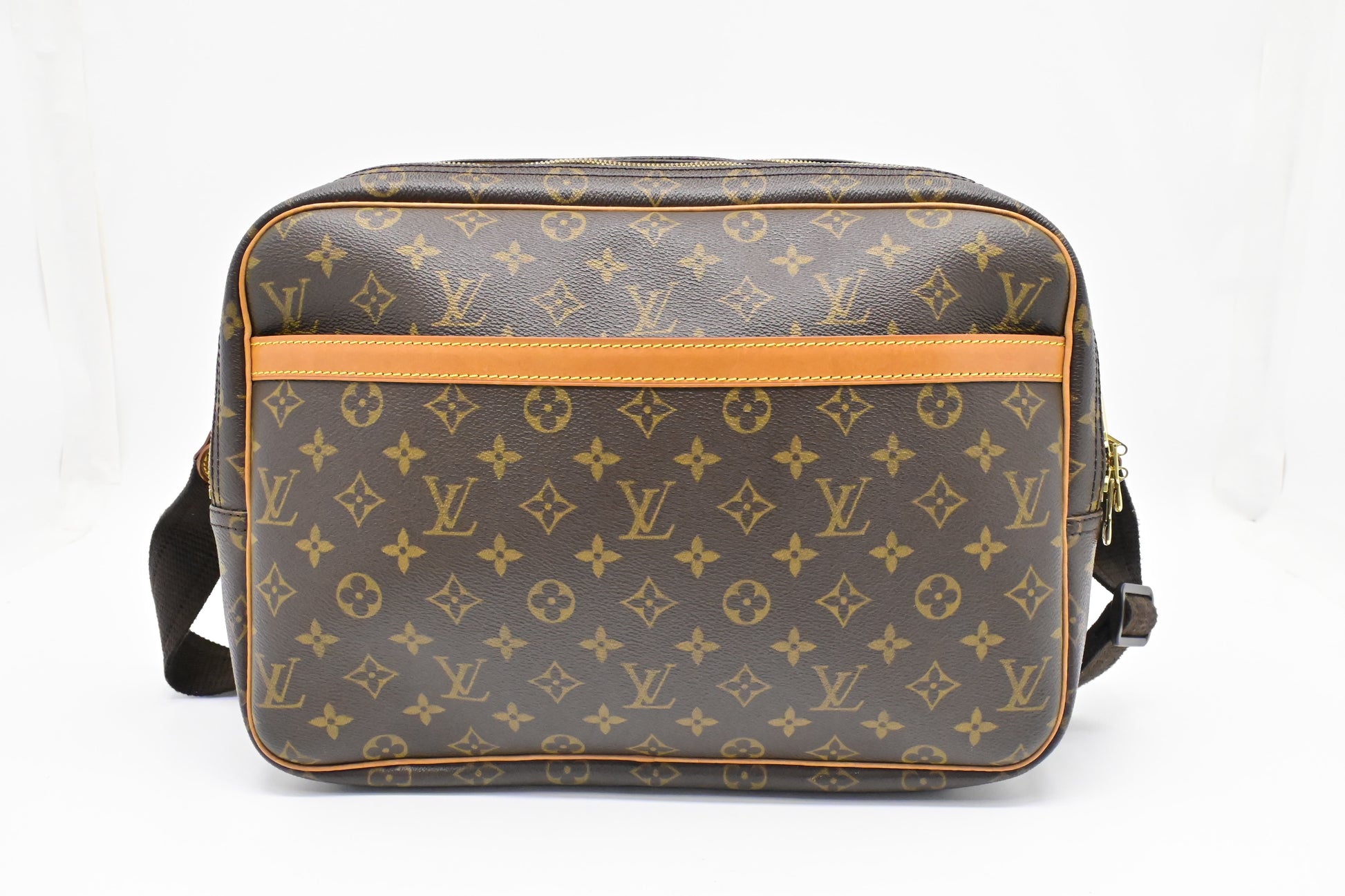Louis Vuitton reporter Monogram GM Canvas Handbag Canvas 3