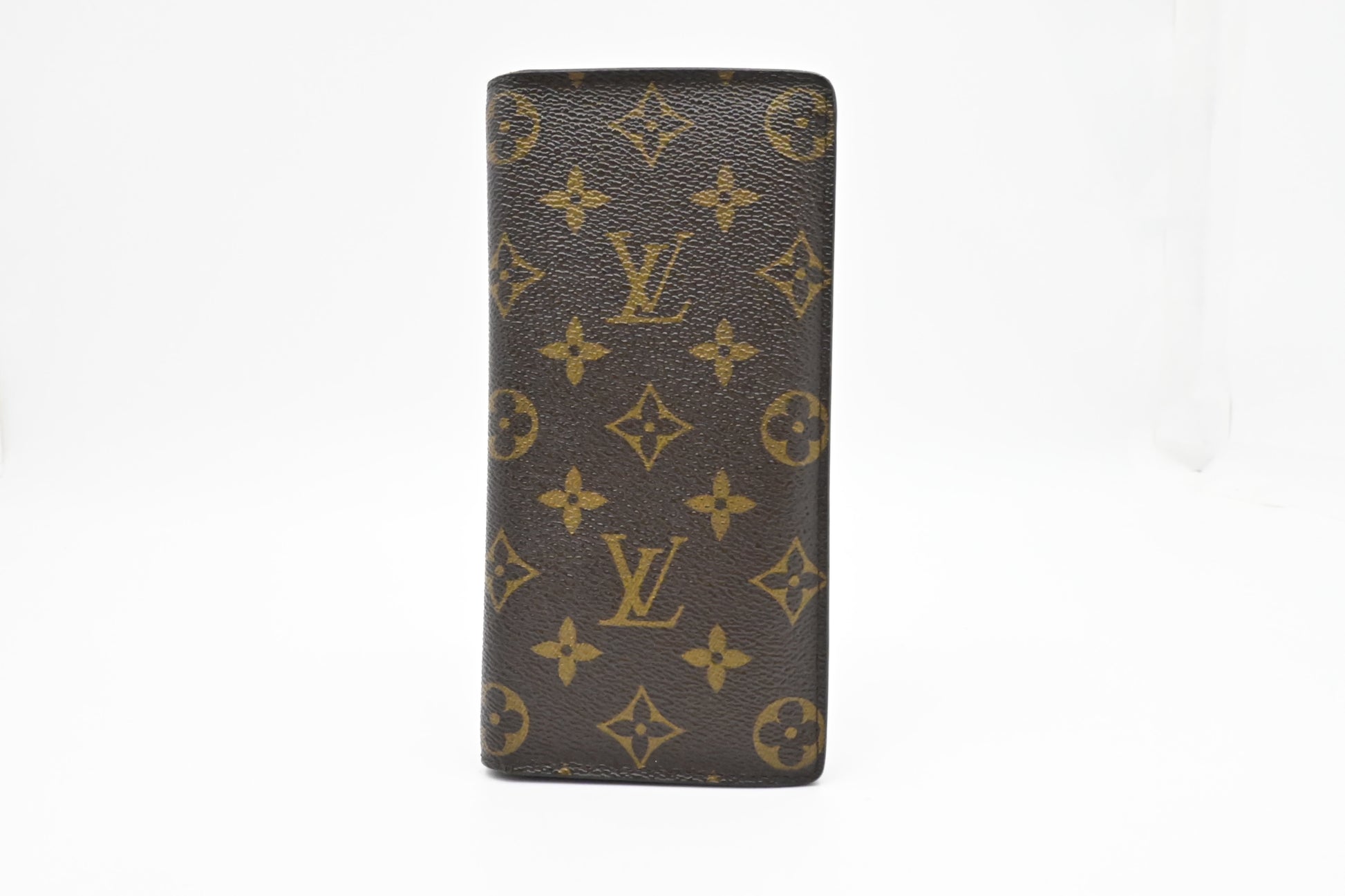 Louis Vuitton Brazza Monogram Canvas Wallet Case