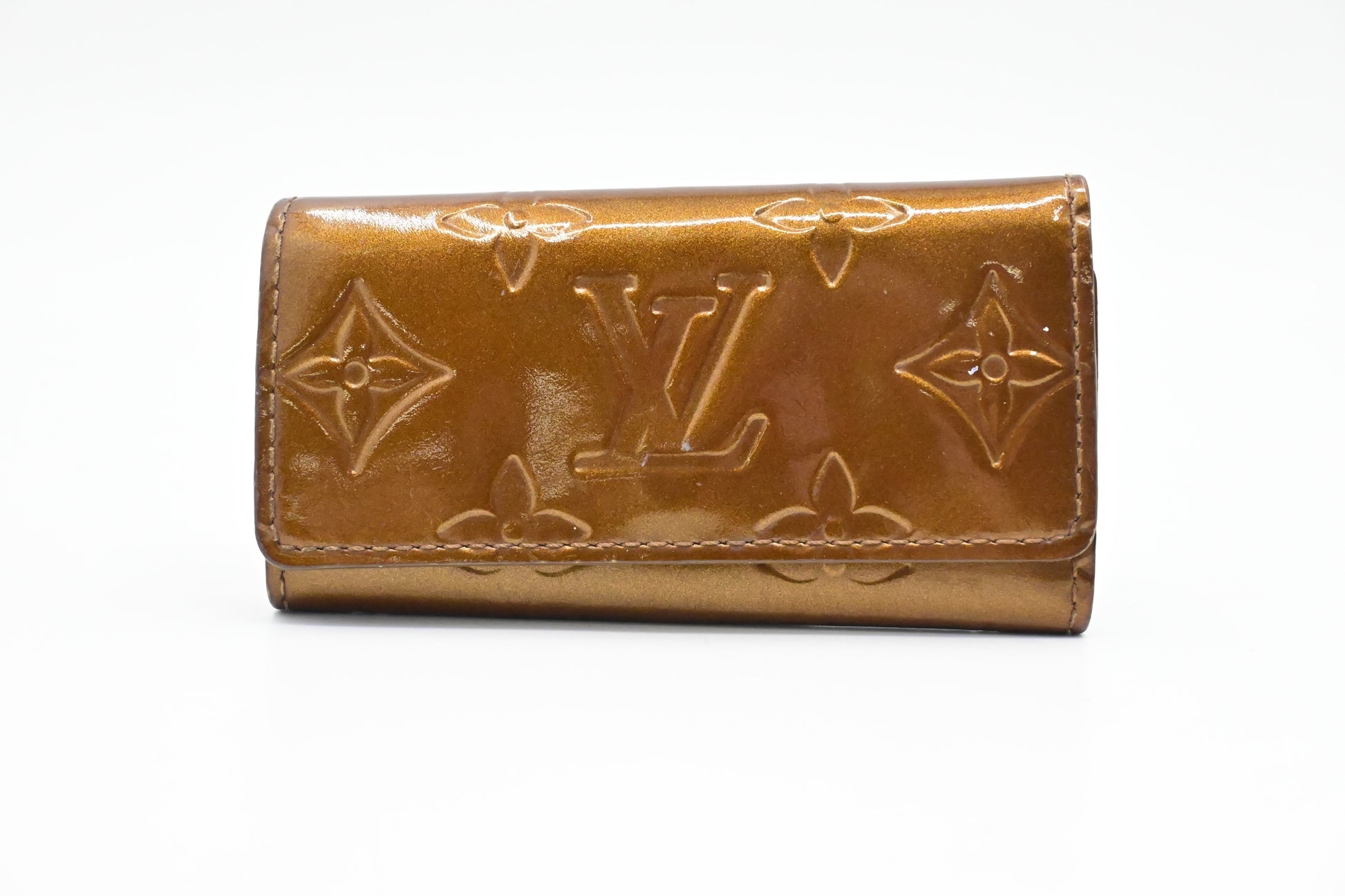 Louis Vuitton Multicles 4 Bronze Vernis Leather Handbag