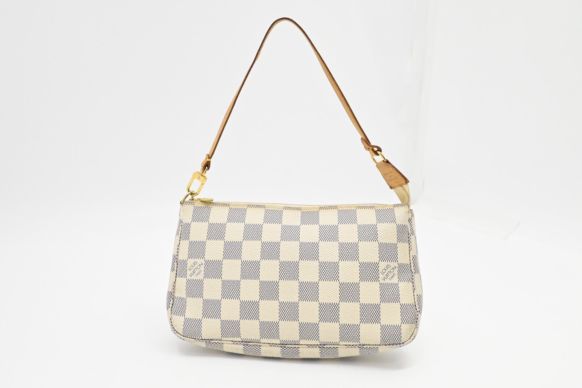 Louis Vuitton Pochette Accessoire Azur Damier Clutch Bag