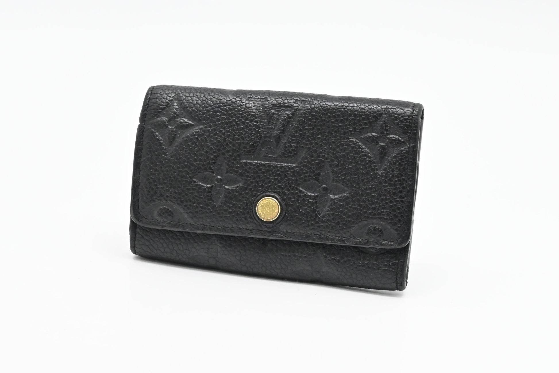 Louis Vuitton Multicles 6 Empreinte Leather Black Handbag